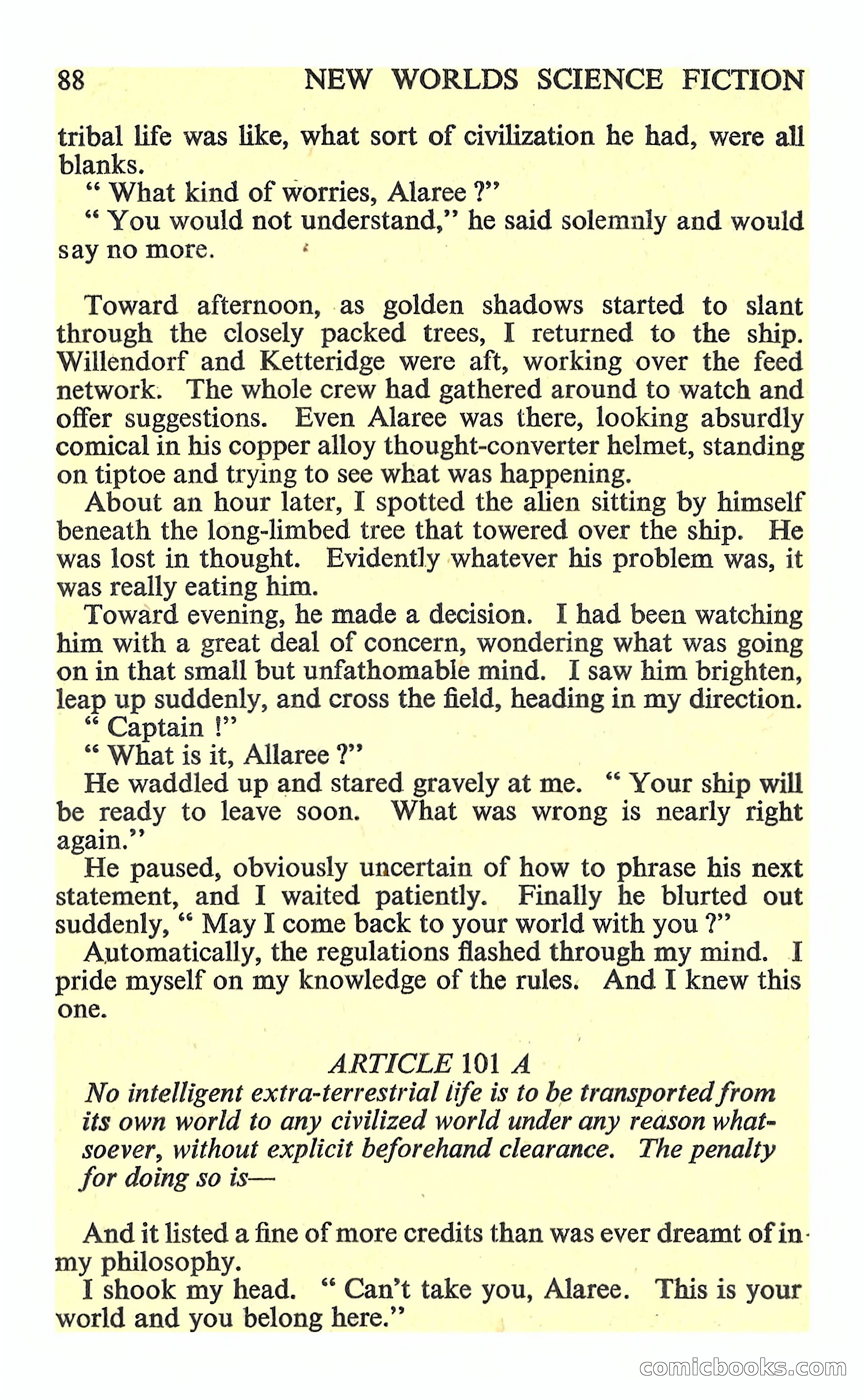 New Worlds Science Fiction No. 85 — page 90 of 132