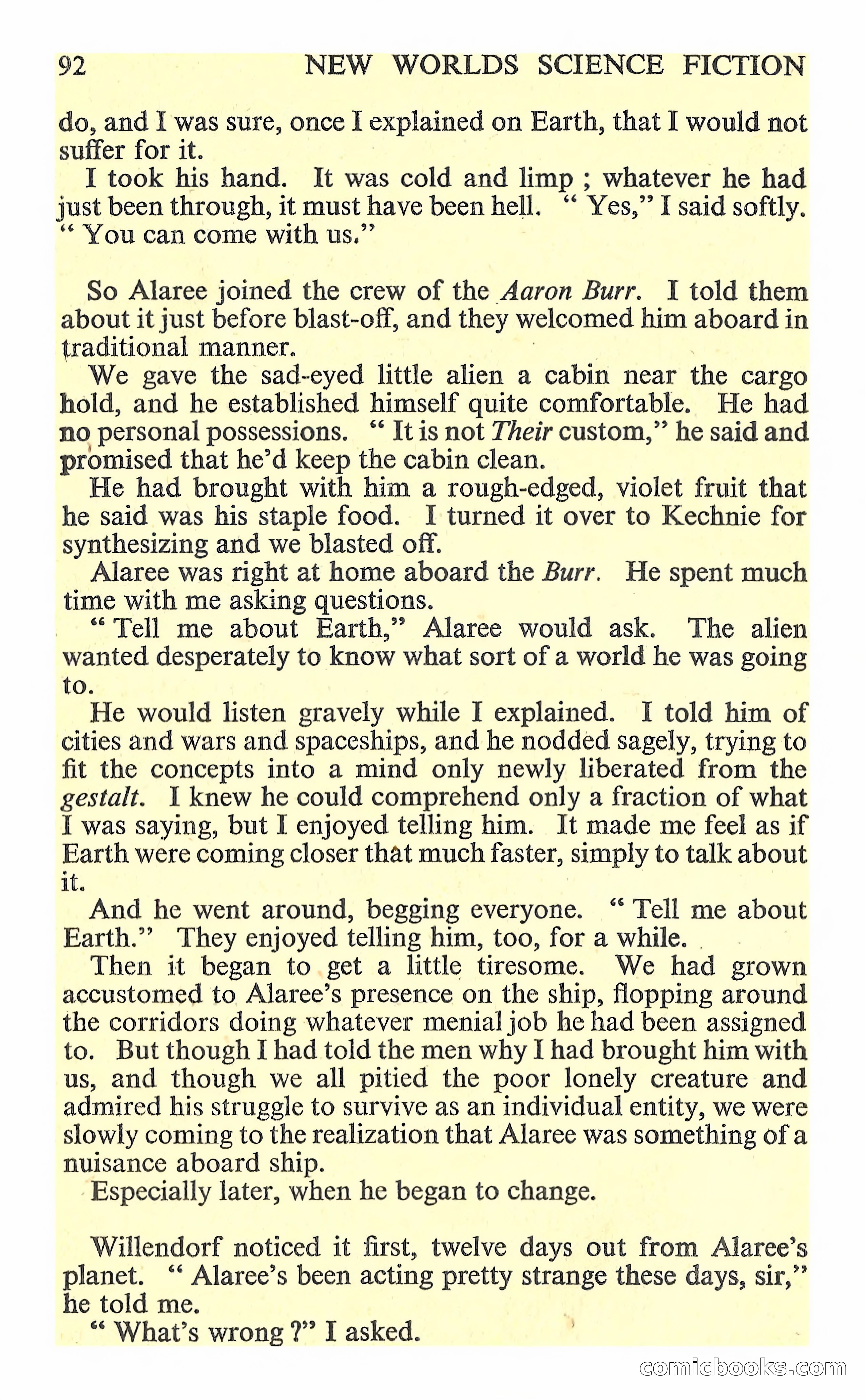 New Worlds Science Fiction No. 85 — page 94 of 132