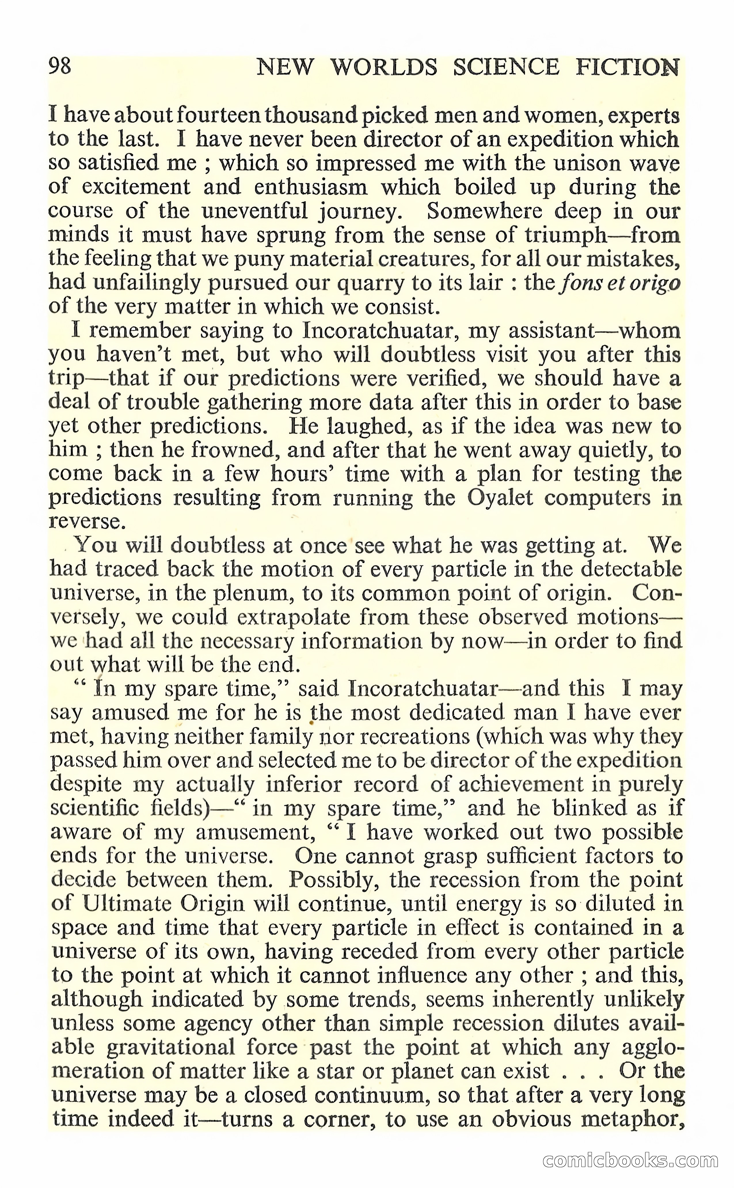 New Worlds Science Fiction No. 85 — page 100 of 132