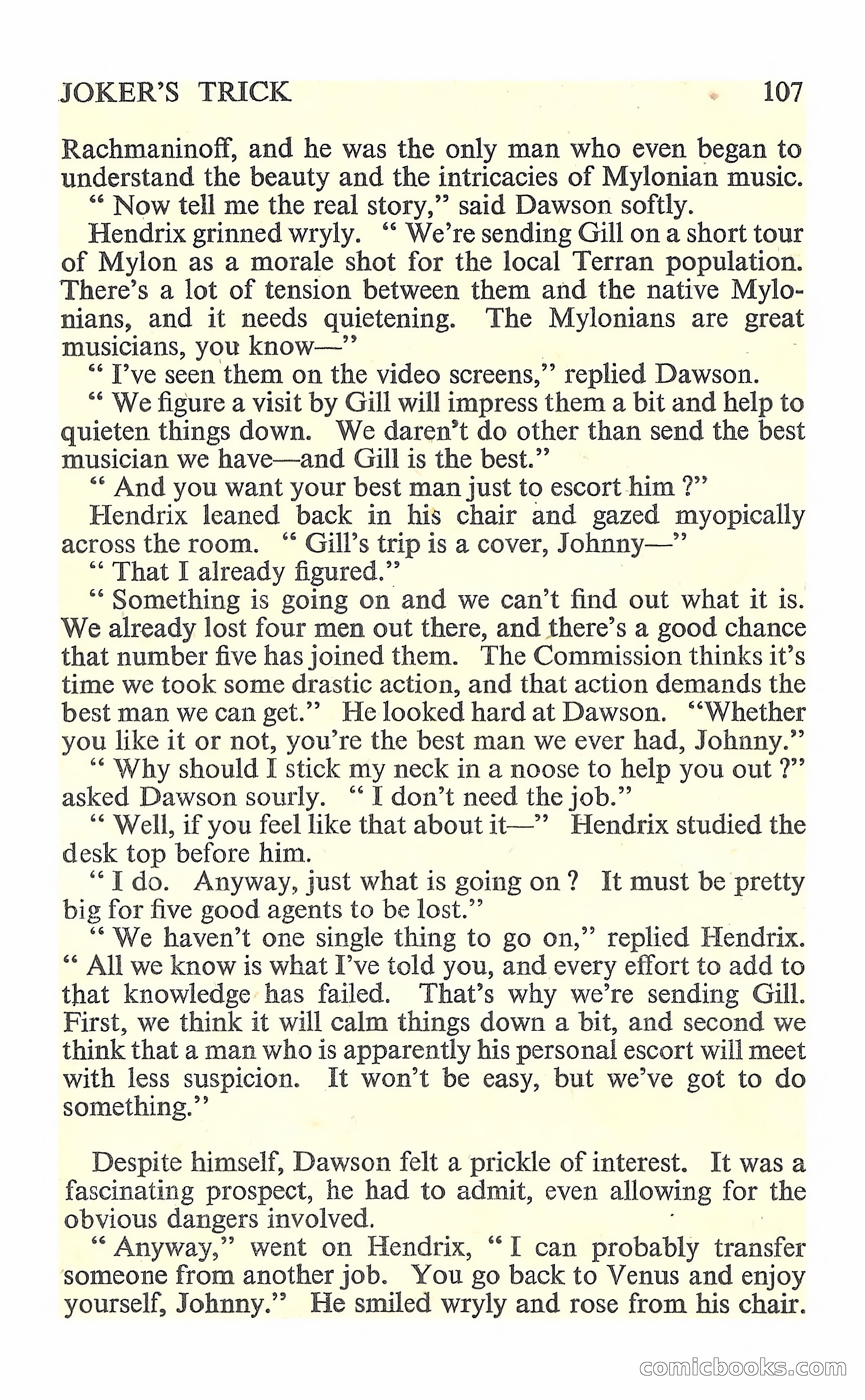 New Worlds Science Fiction No. 85 — page 109 of 132