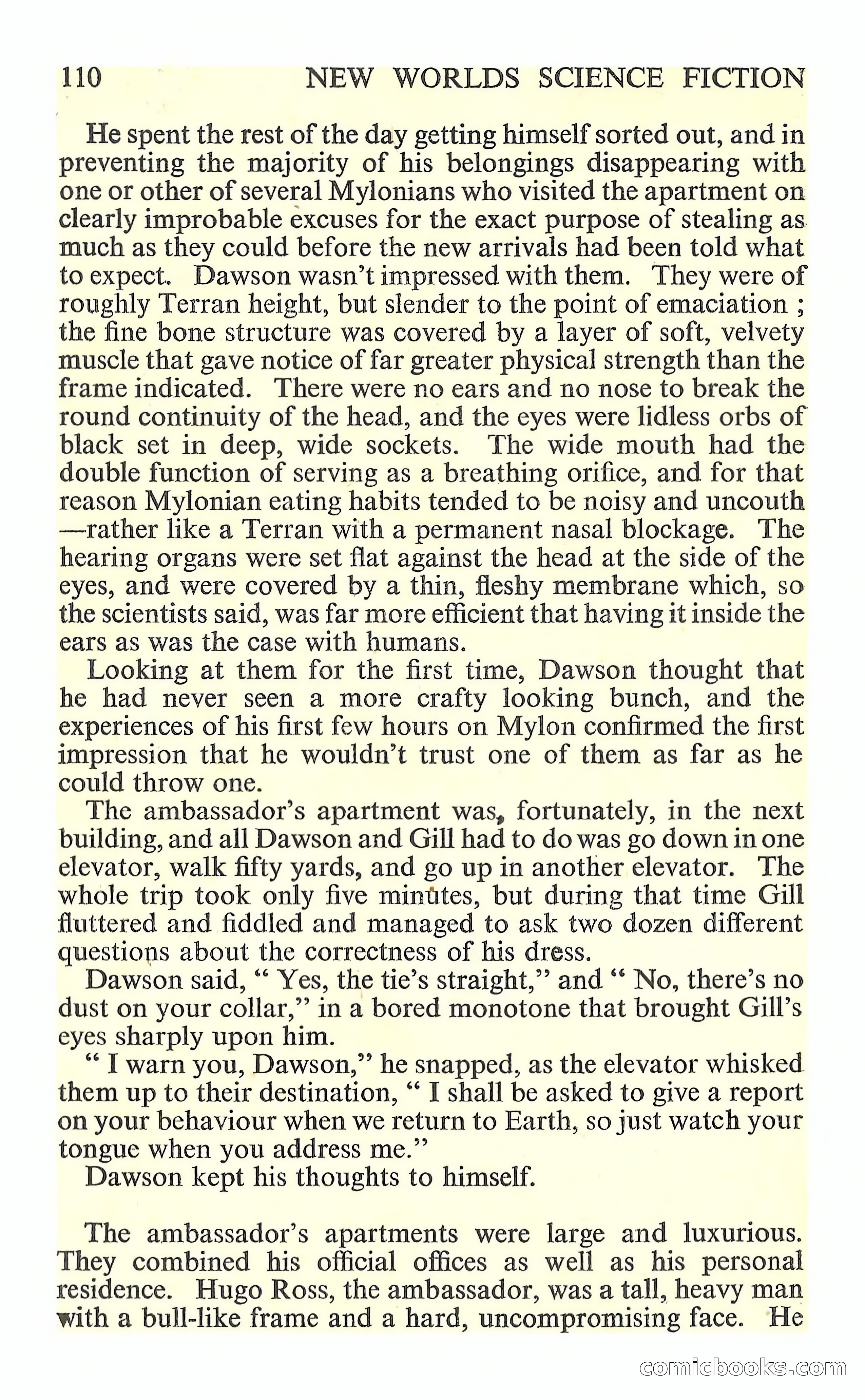 New Worlds Science Fiction No. 85 — page 112 of 132