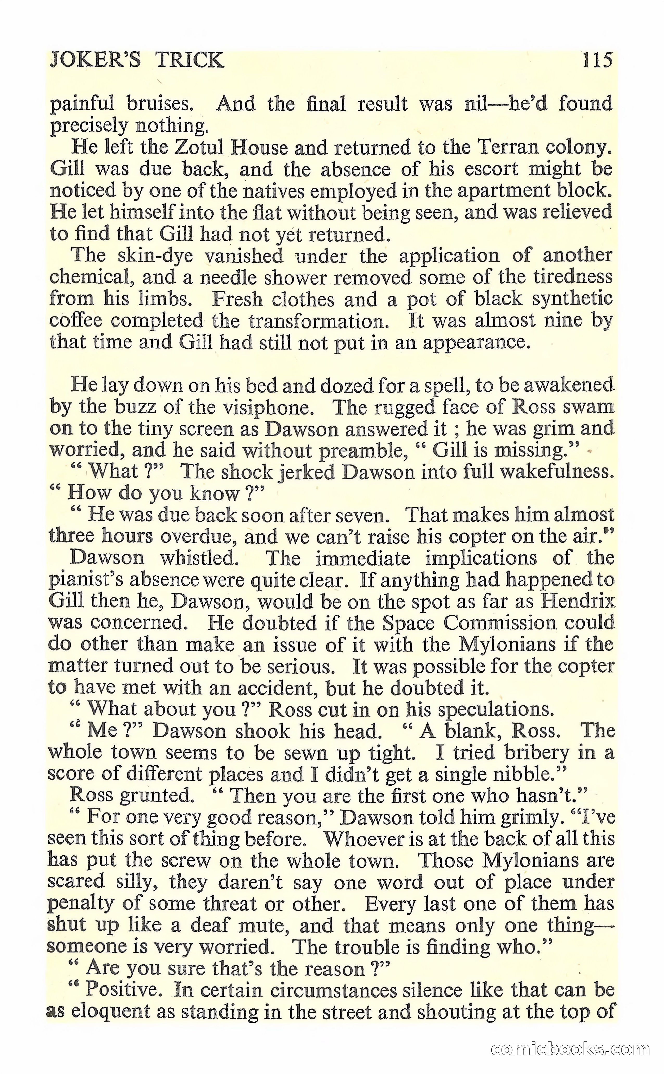 New Worlds Science Fiction No. 85 — page 117 of 132
