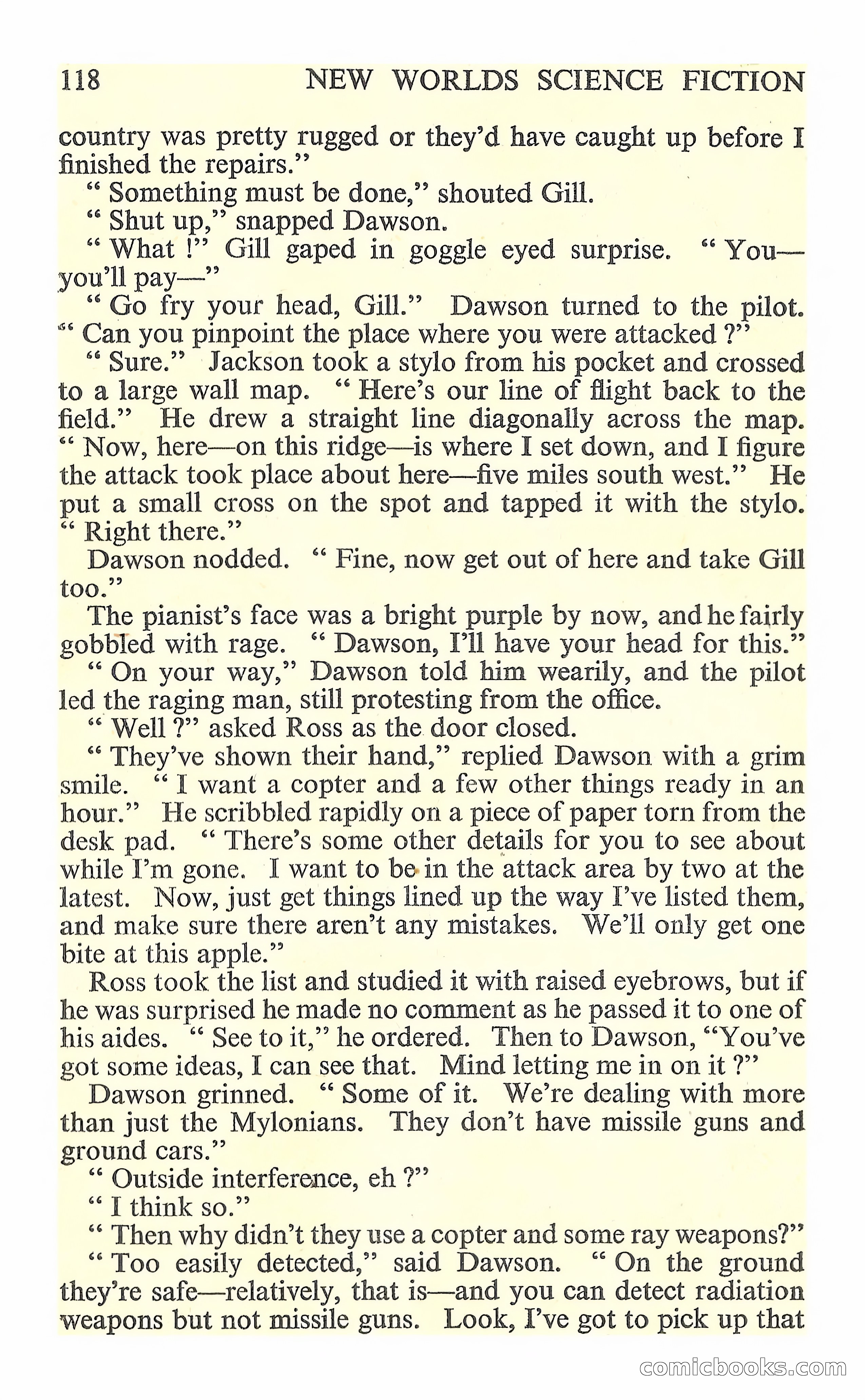 New Worlds Science Fiction No. 85 — page 120 of 132