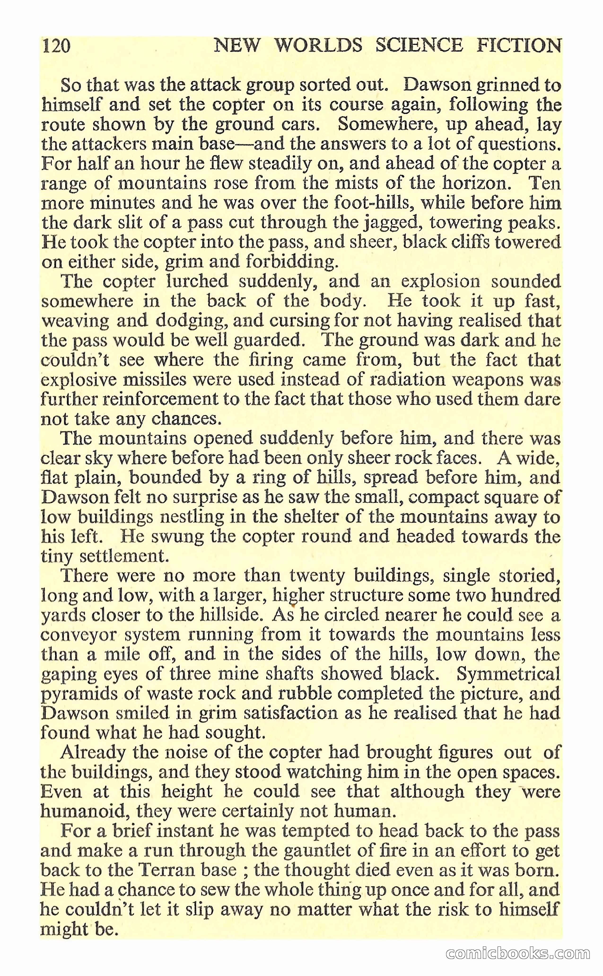 New Worlds Science Fiction No. 85 — page 122 of 132