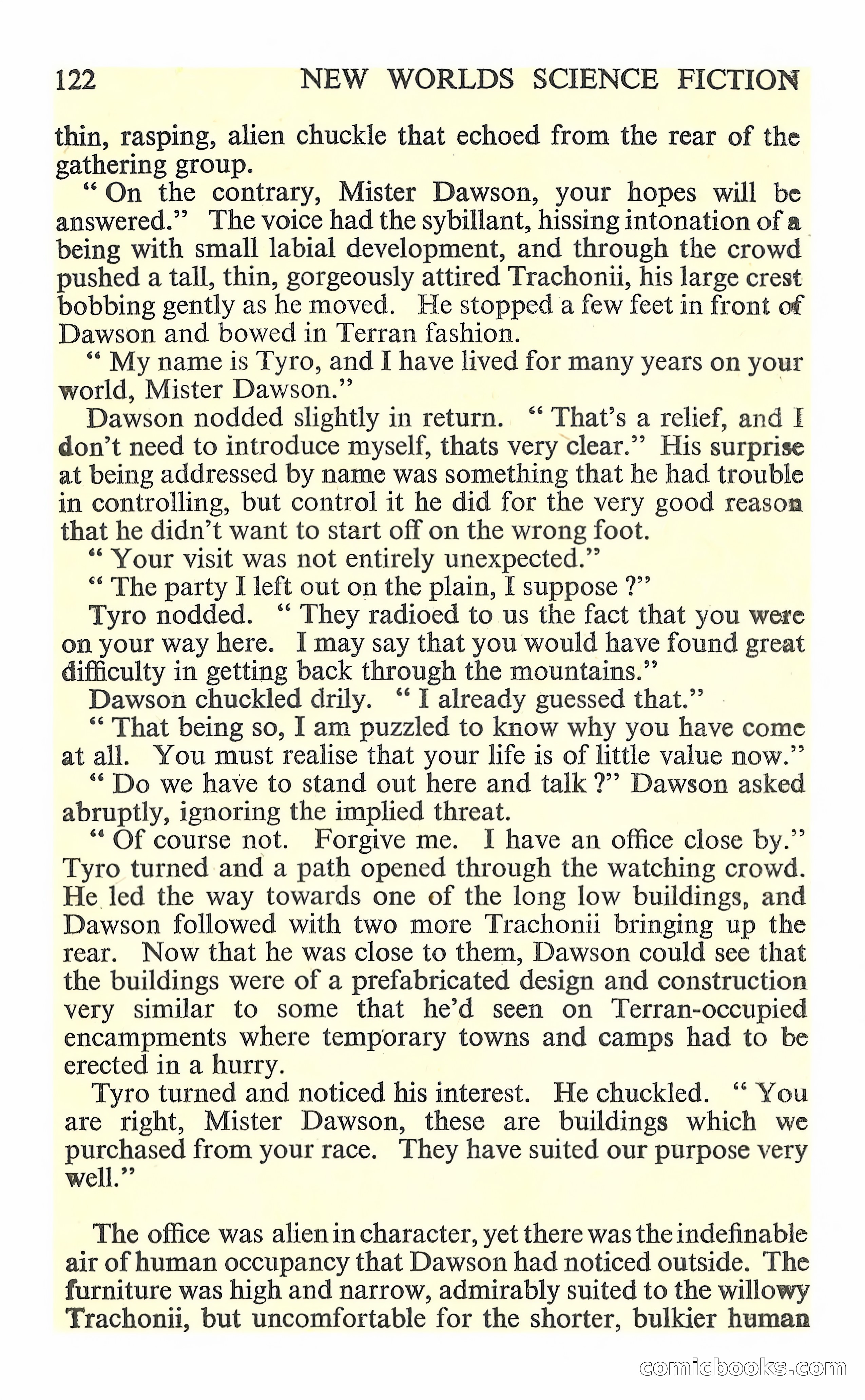 New Worlds Science Fiction No. 85 — page 124 of 132