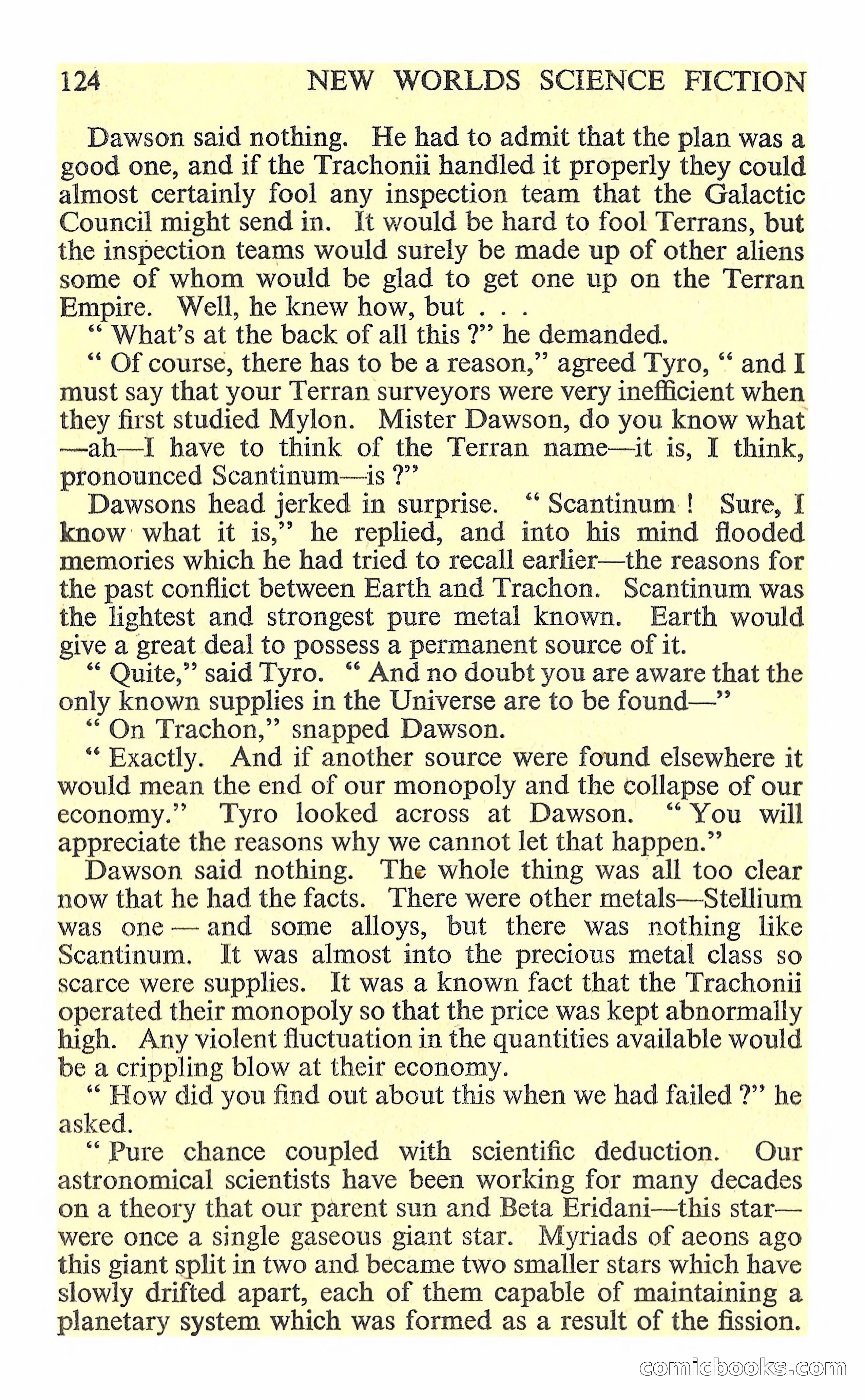 New Worlds Science Fiction No. 85 — page 126 of 132