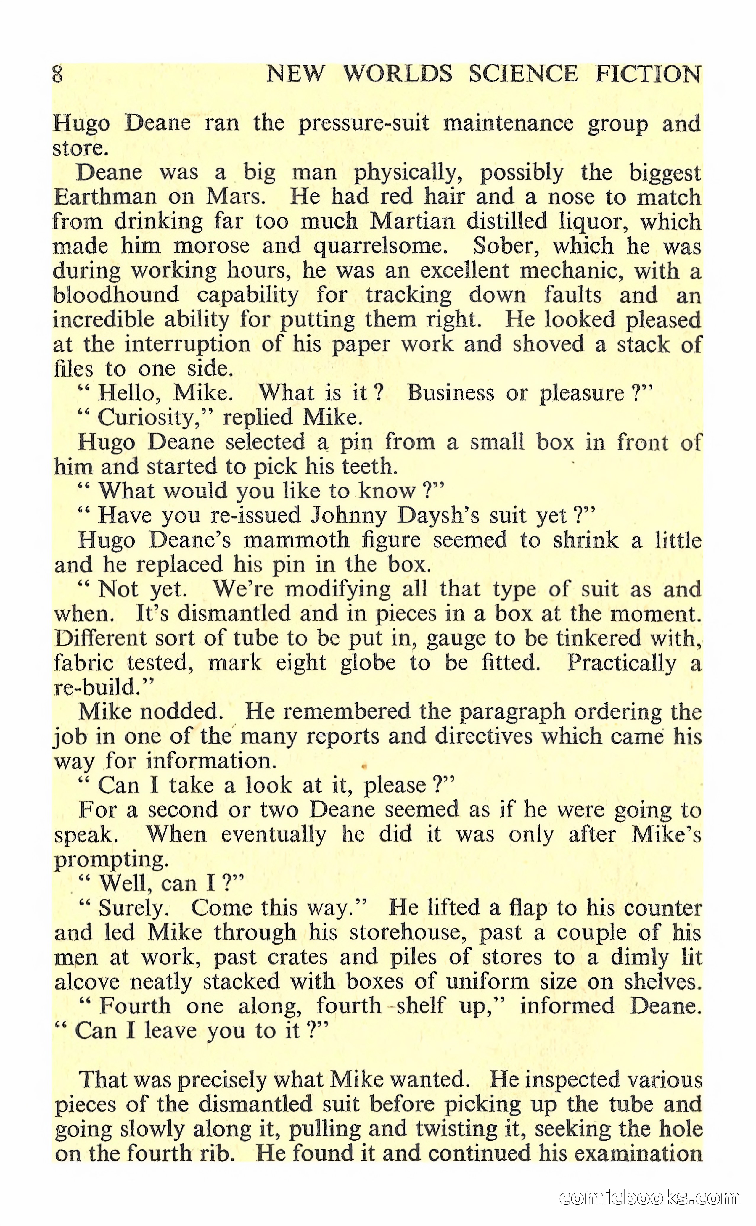 New Worlds Science Fiction No. 86 — page 10 of 116