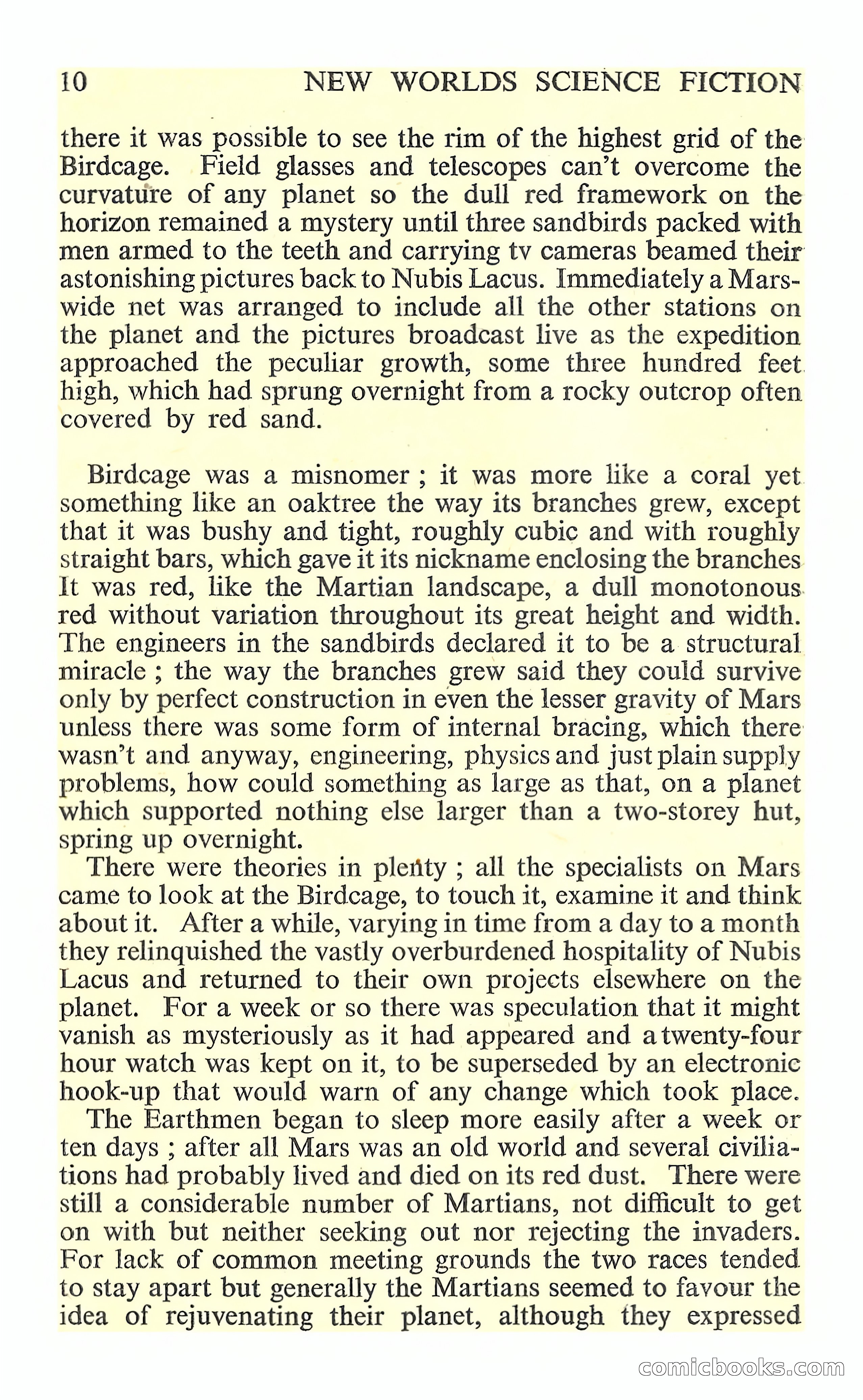 New Worlds Science Fiction No. 86 — page 12 of 116