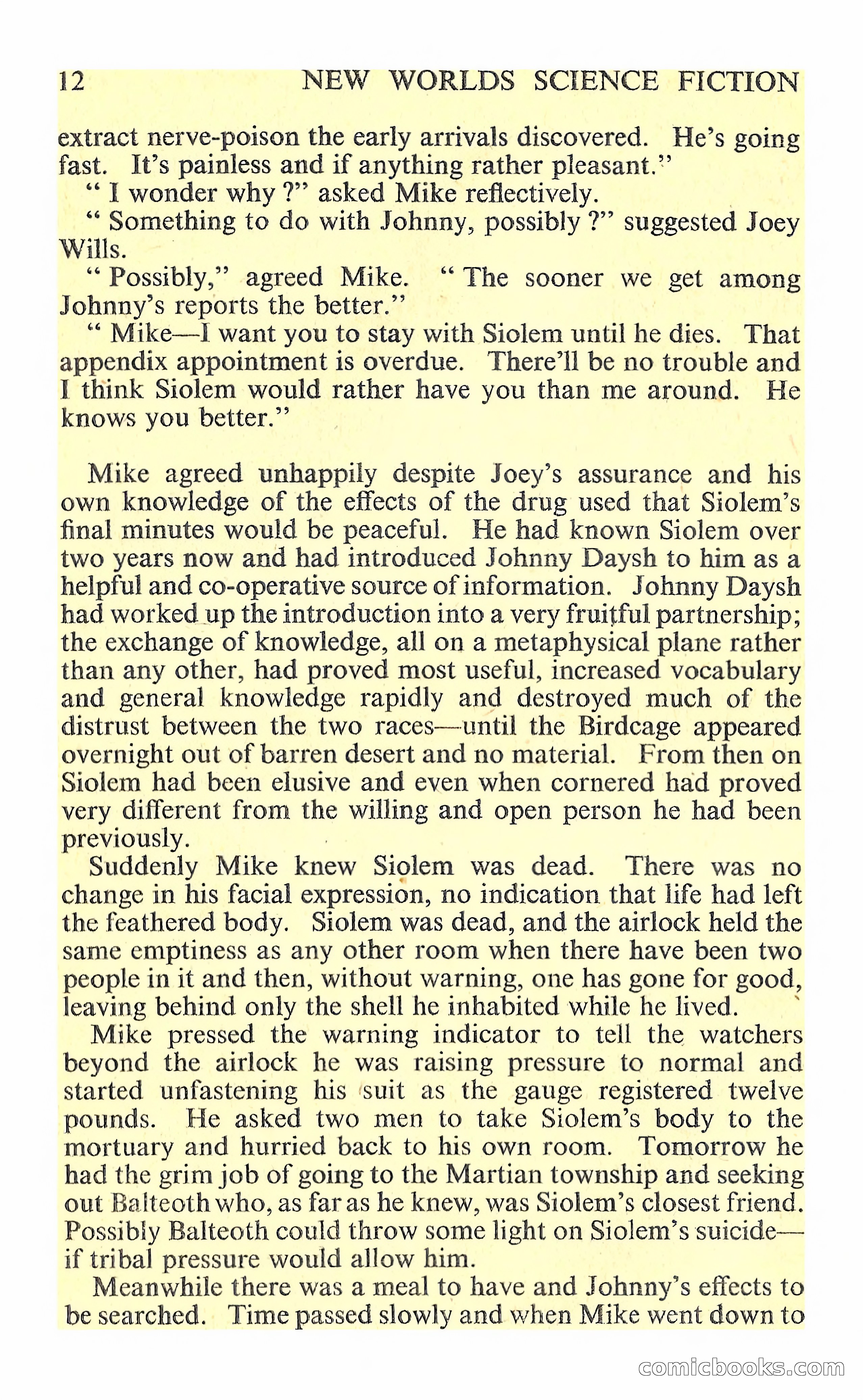 New Worlds Science Fiction No. 86 — page 14 of 116