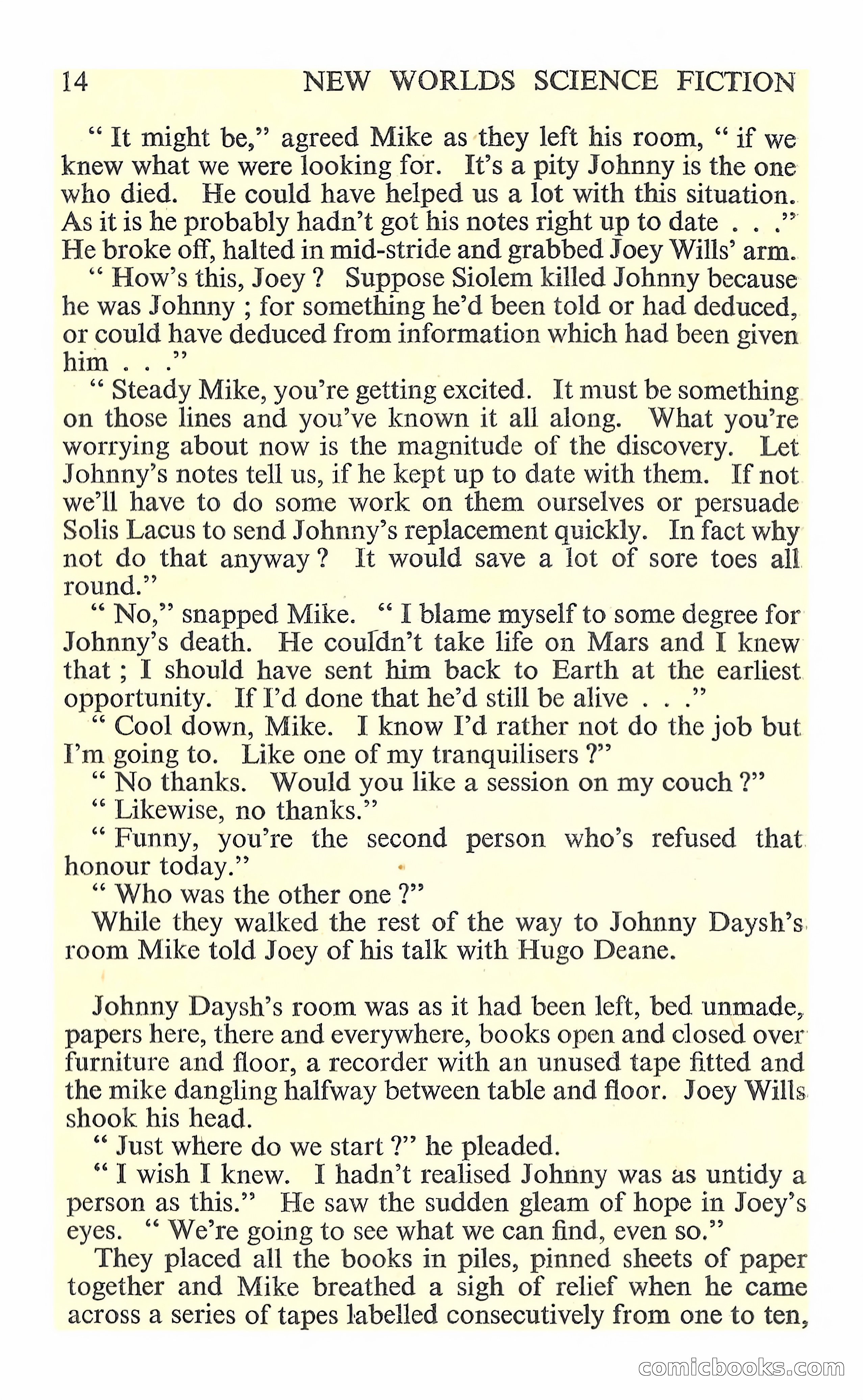 New Worlds Science Fiction No. 86 — page 16 of 116