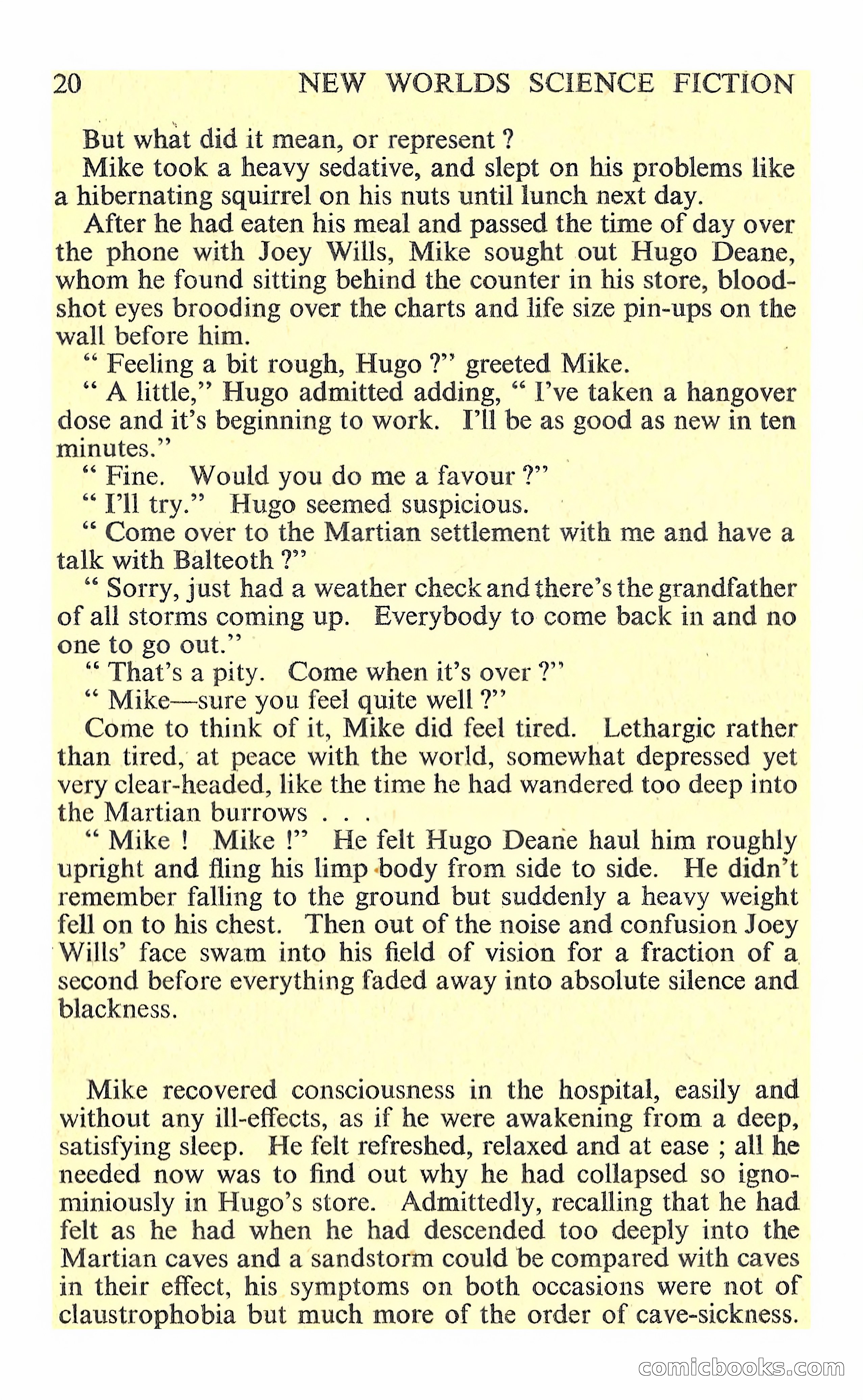 New Worlds Science Fiction No. 86 — page 22 of 116