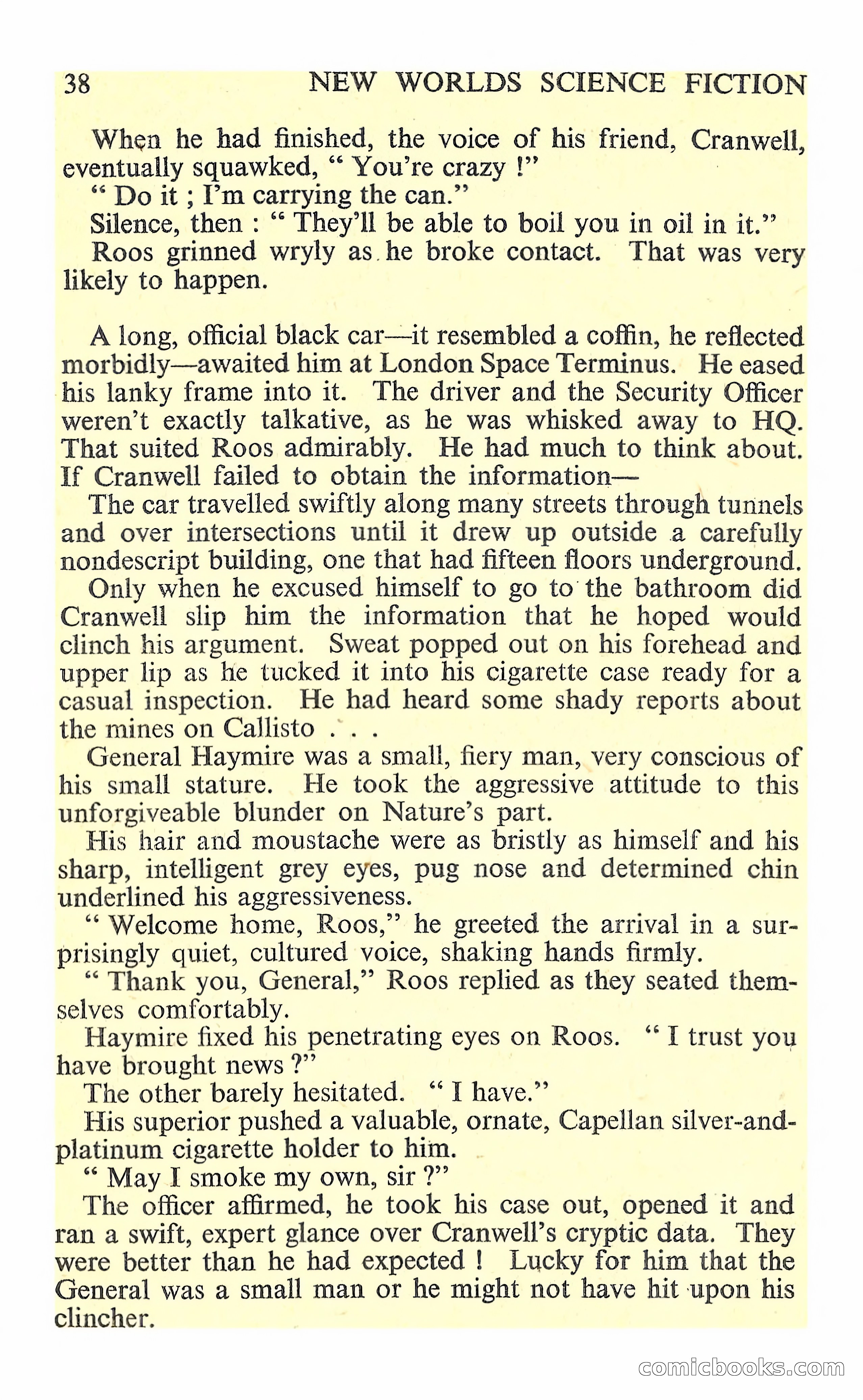 New Worlds Science Fiction No. 86 — page 40 of 116
