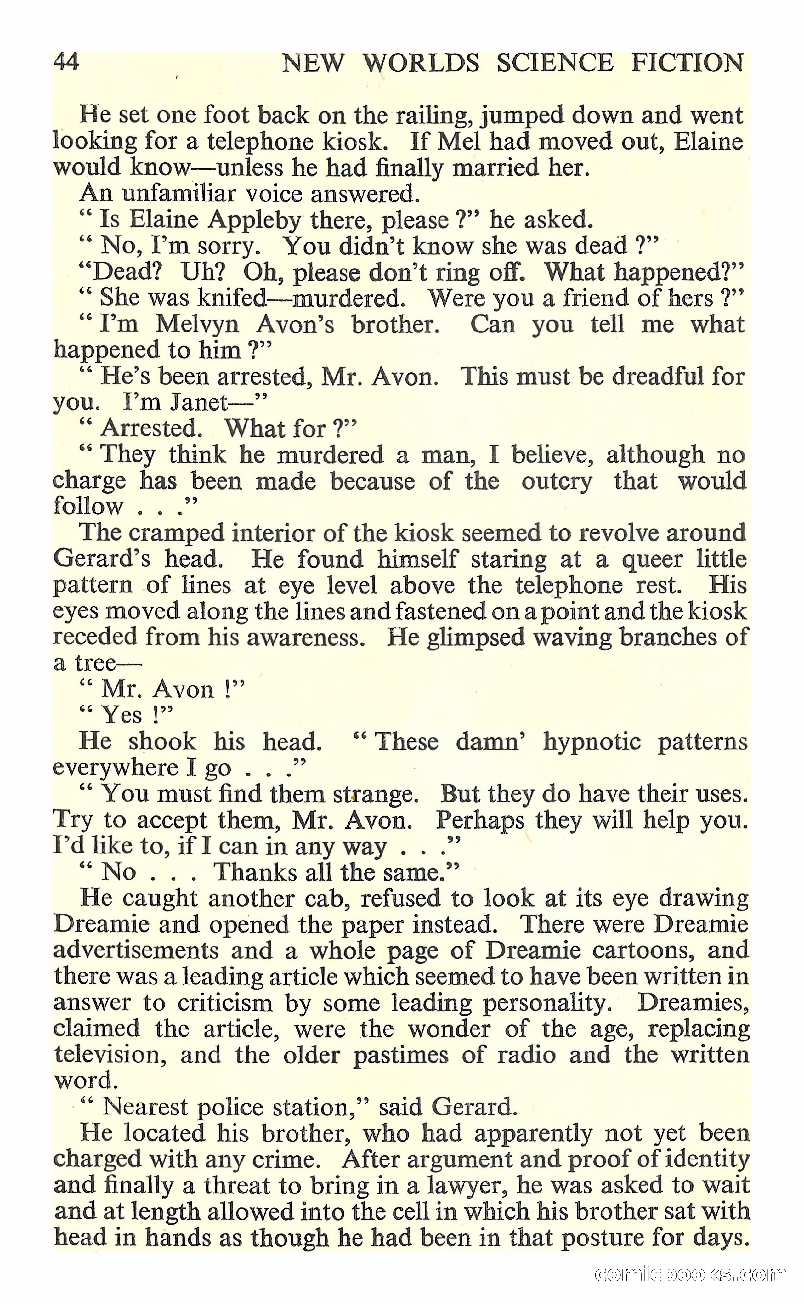 New Worlds Science Fiction No. 86 — page 46 of 116