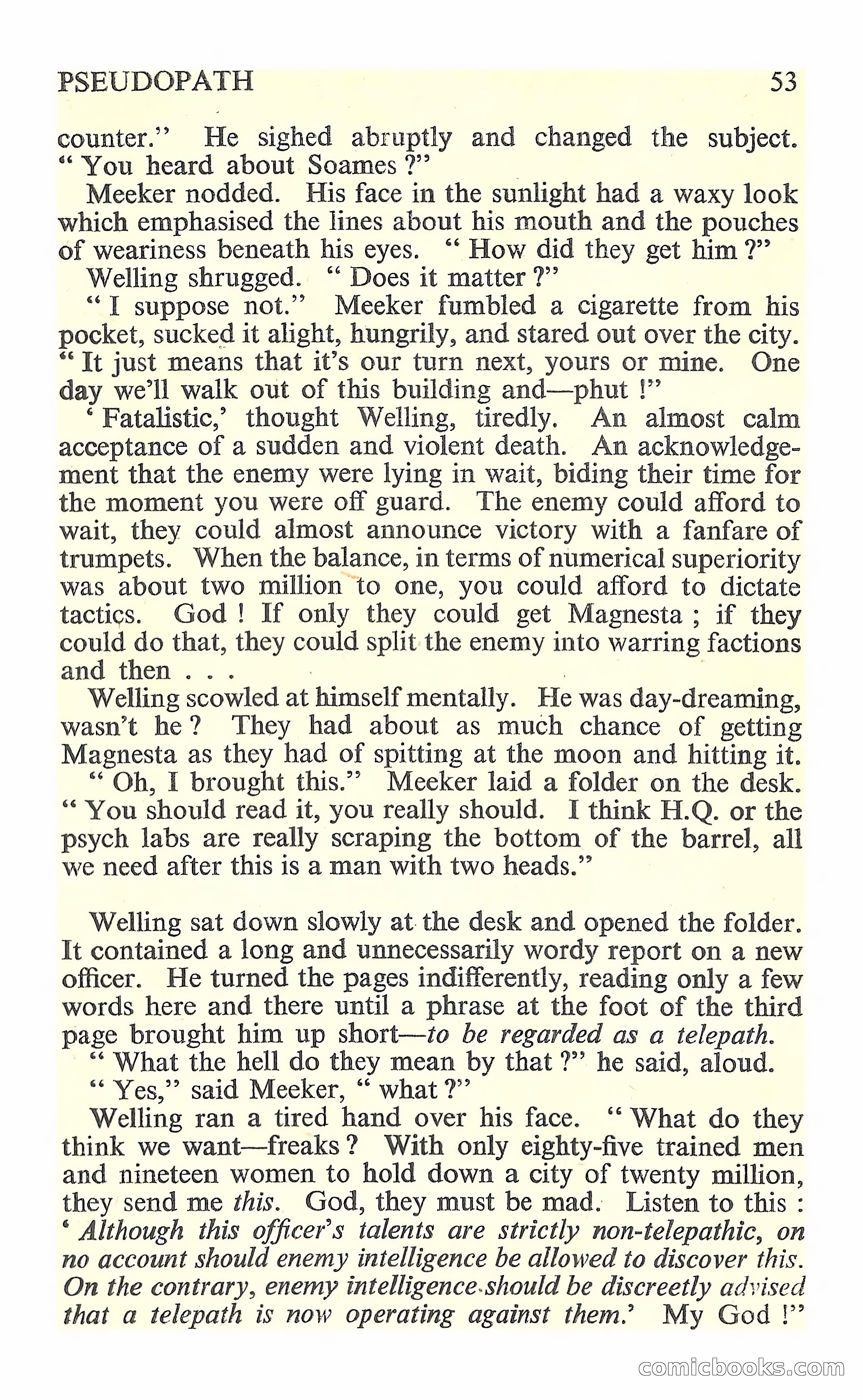New Worlds Science Fiction No. 86 — page 55 of 116