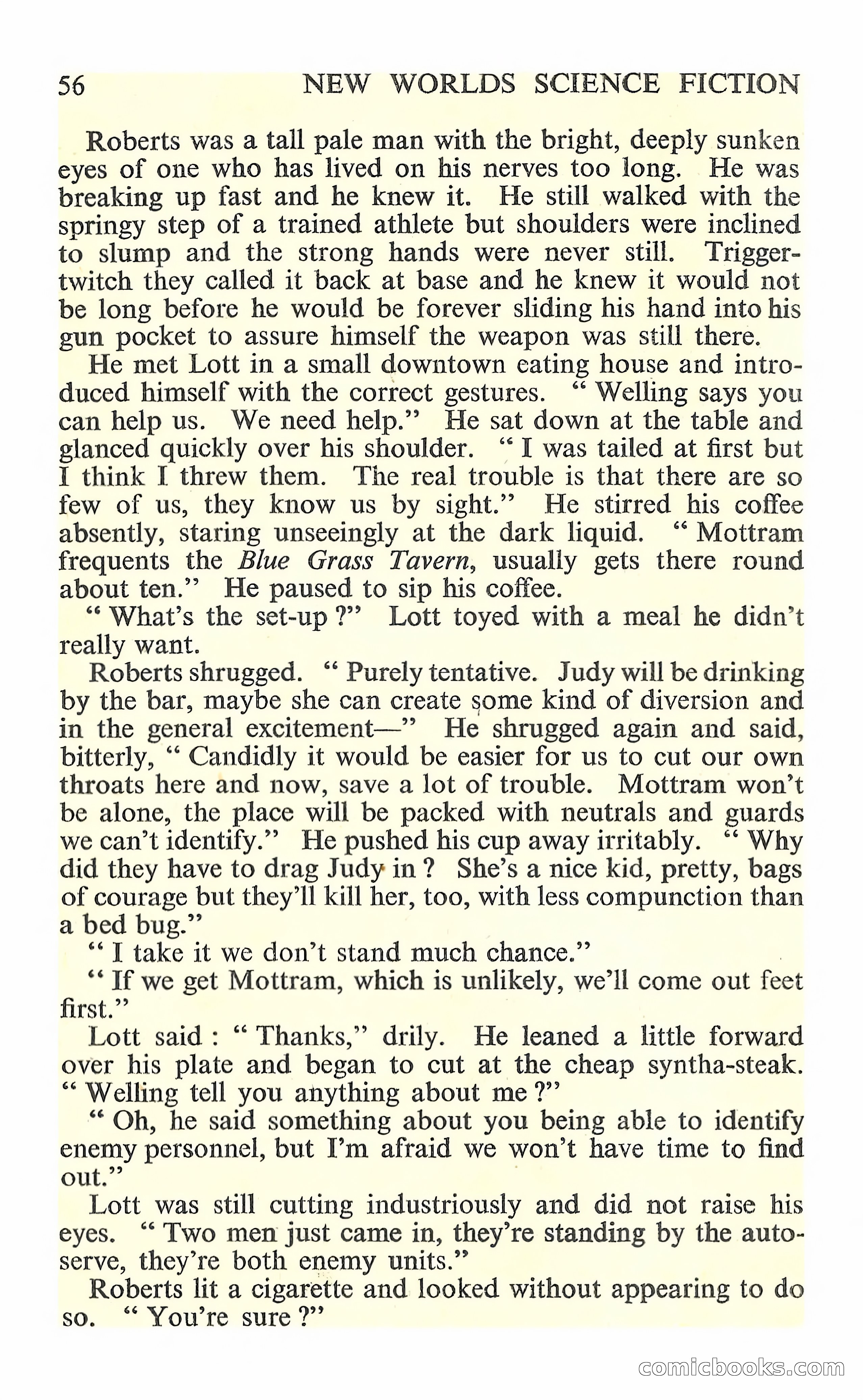 New Worlds Science Fiction No. 86 — page 58 of 116
