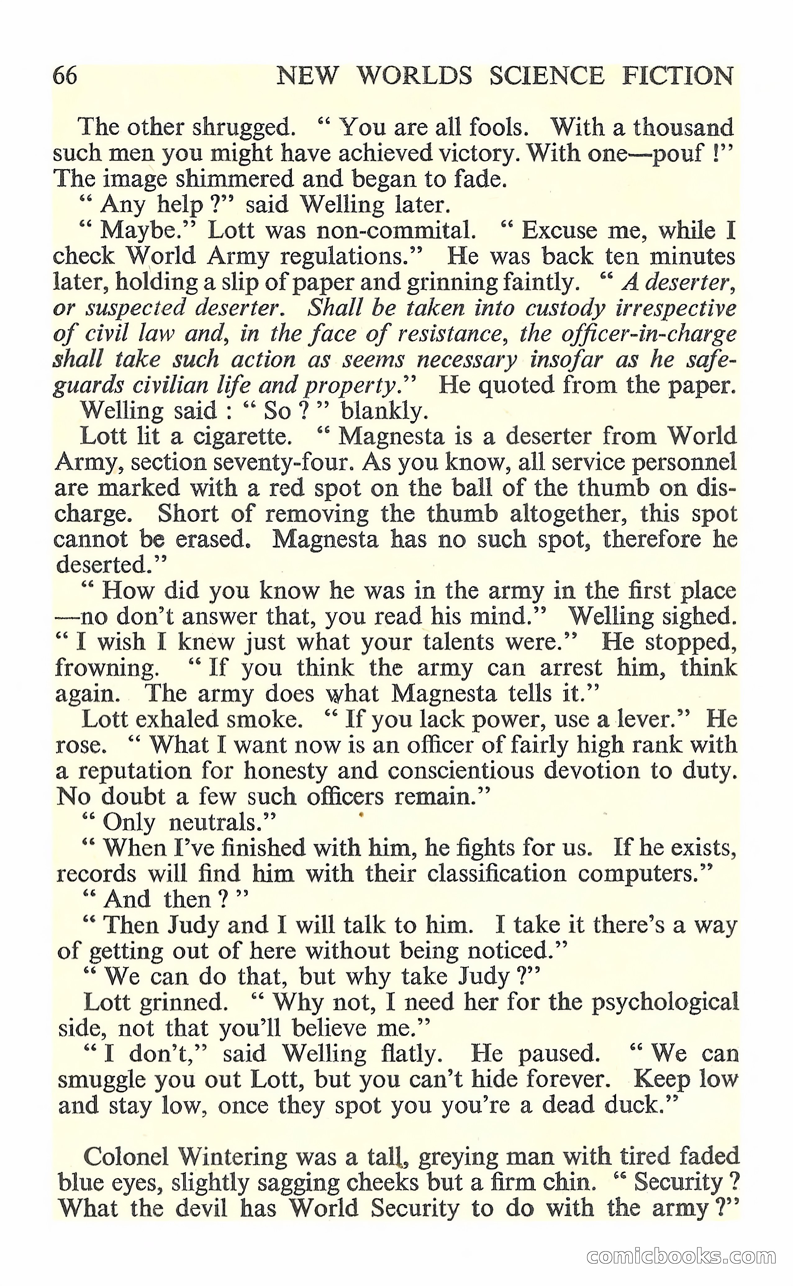 New Worlds Science Fiction No. 86 — page 68 of 116