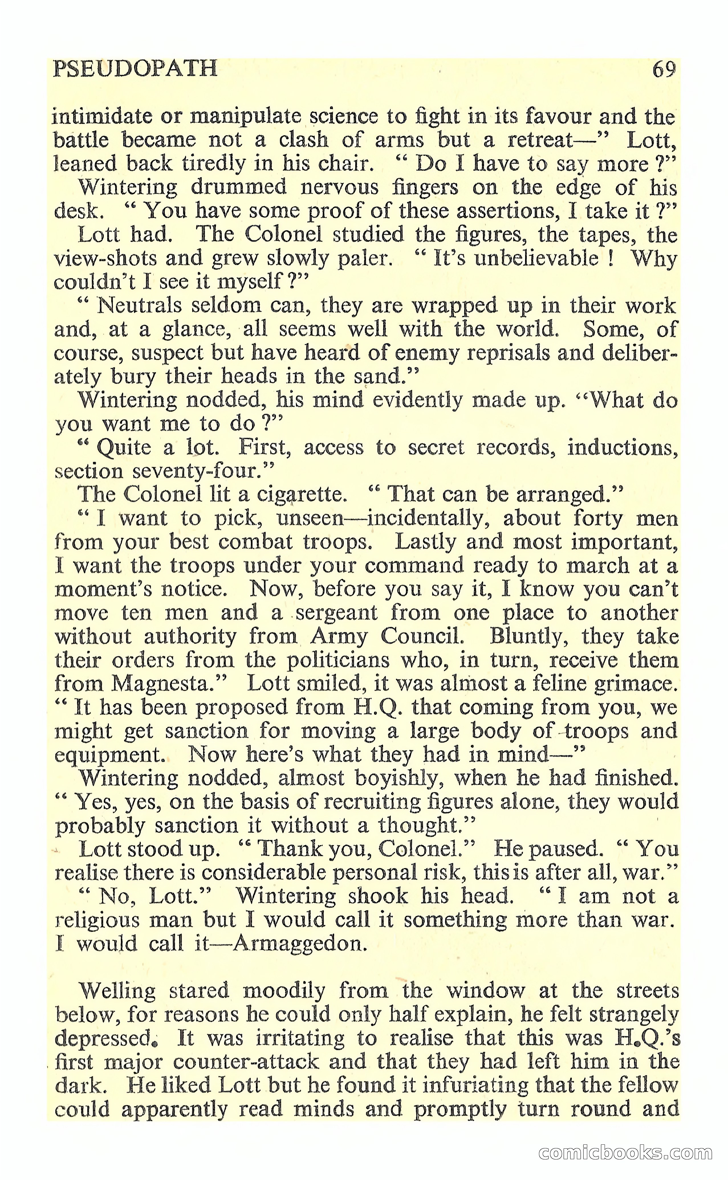 New Worlds Science Fiction No. 86 — page 71 of 116