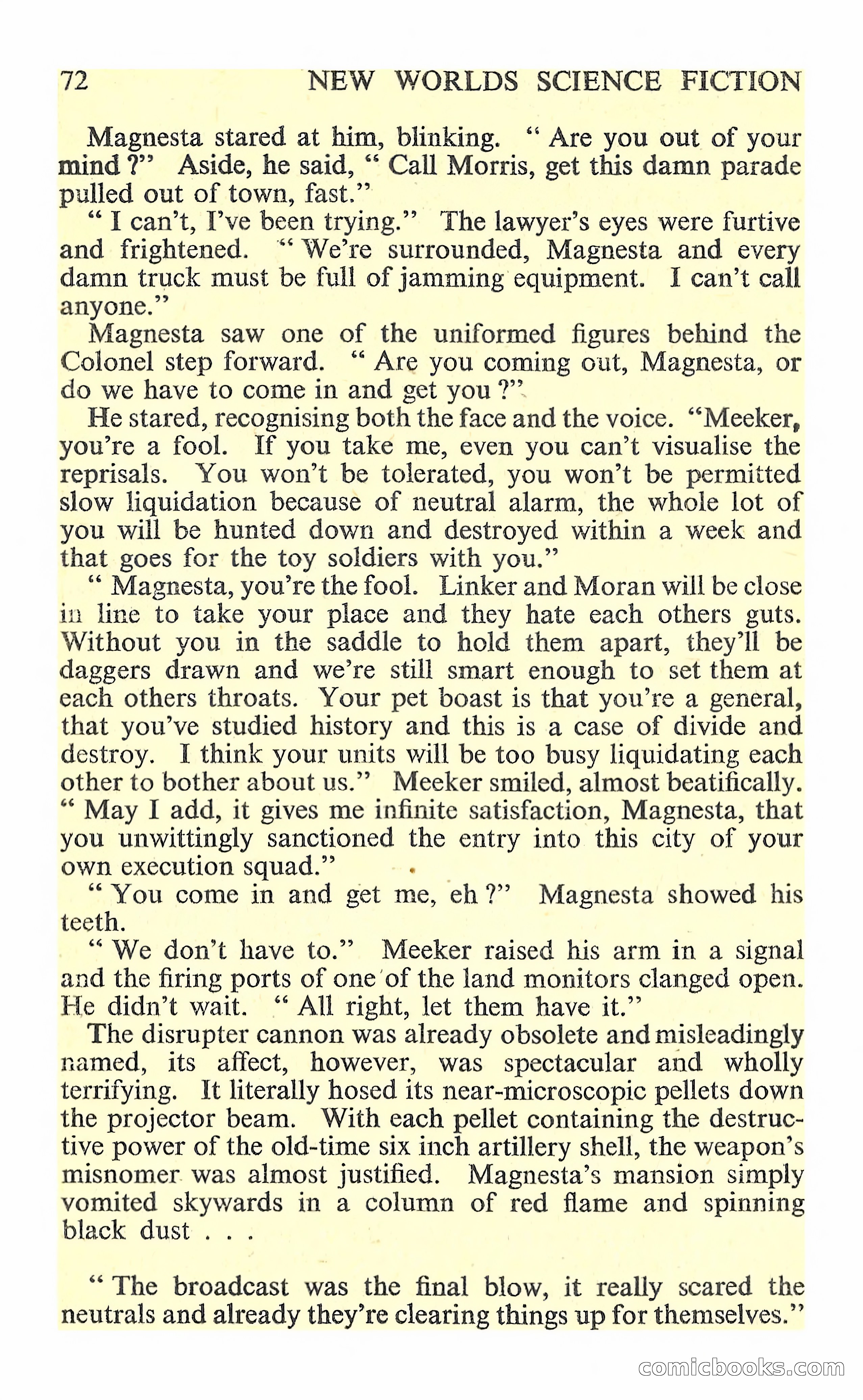 New Worlds Science Fiction No. 86 — page 74 of 116
