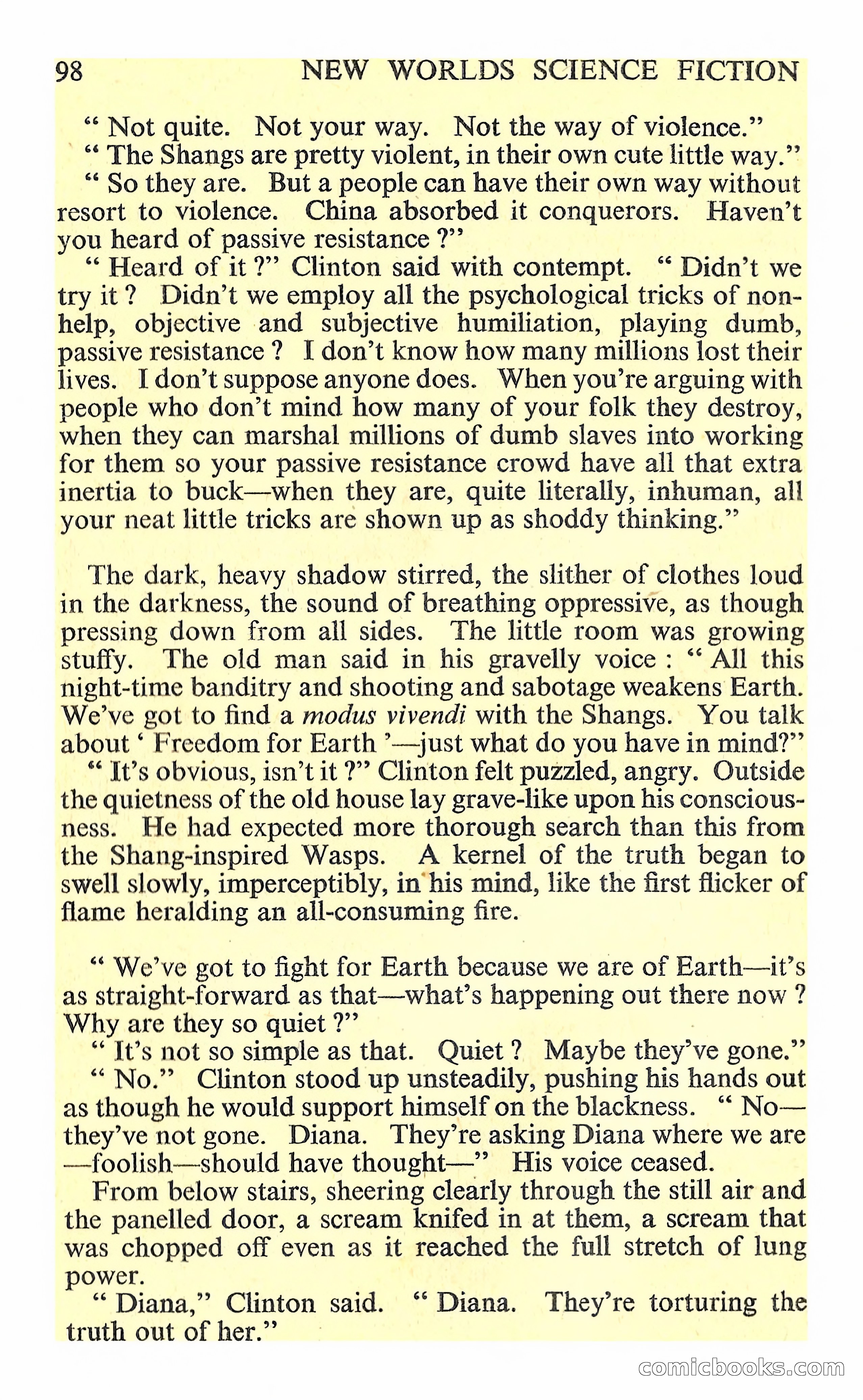 New Worlds Science Fiction No. 86 — page 100 of 116