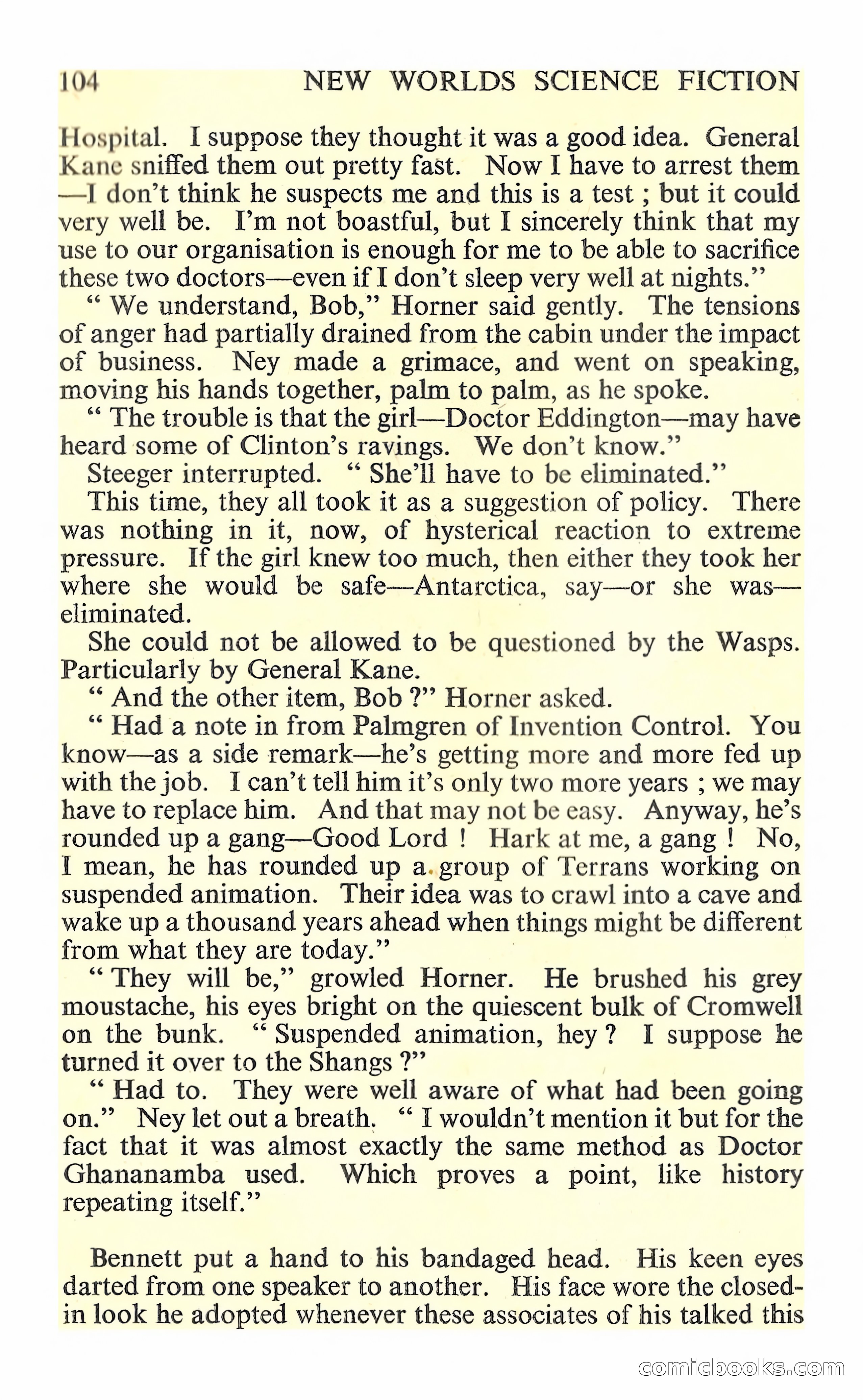 New Worlds Science Fiction No. 86 — page 106 of 116