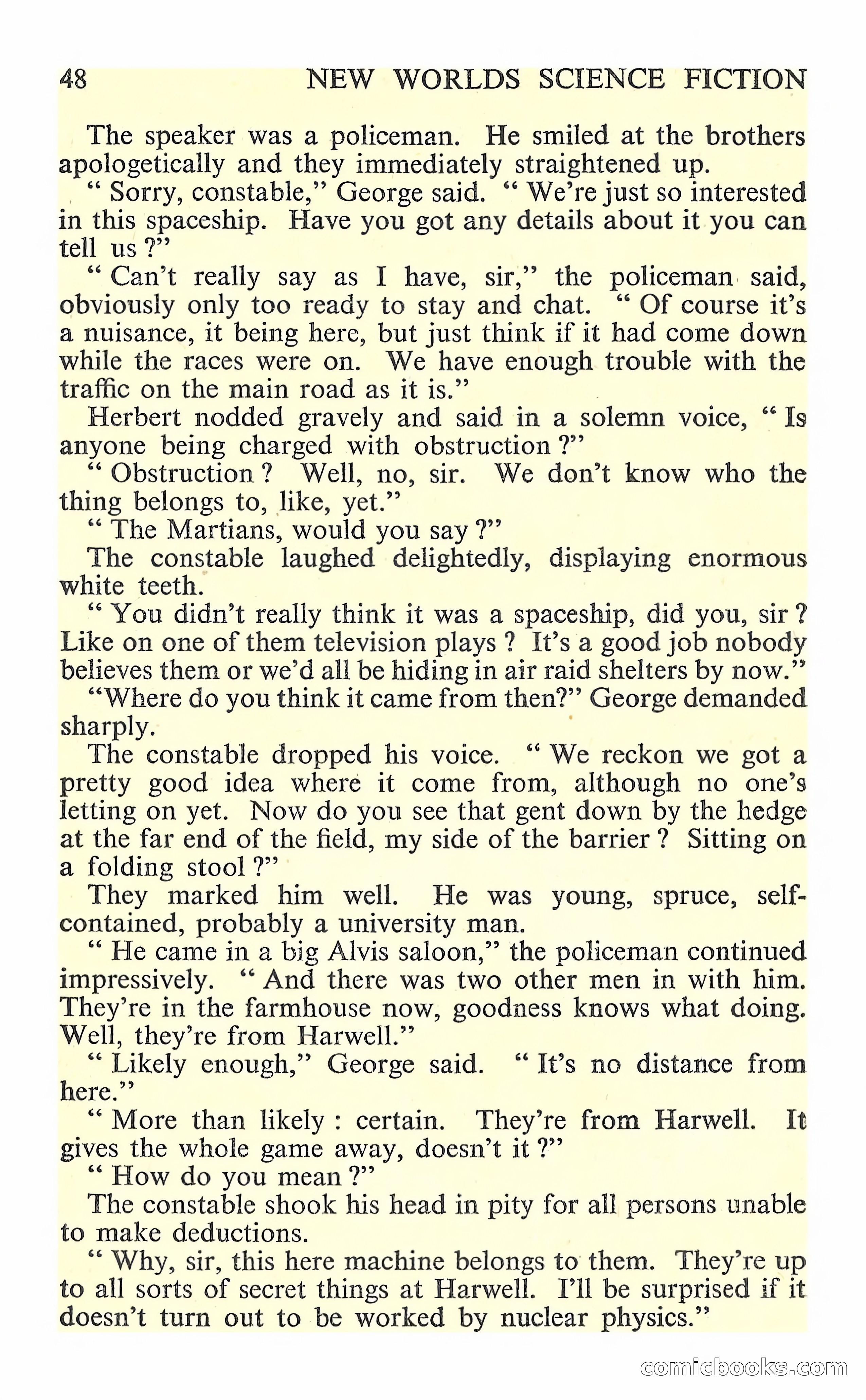 New Worlds Science Fiction No. 90 — page 50 of 132