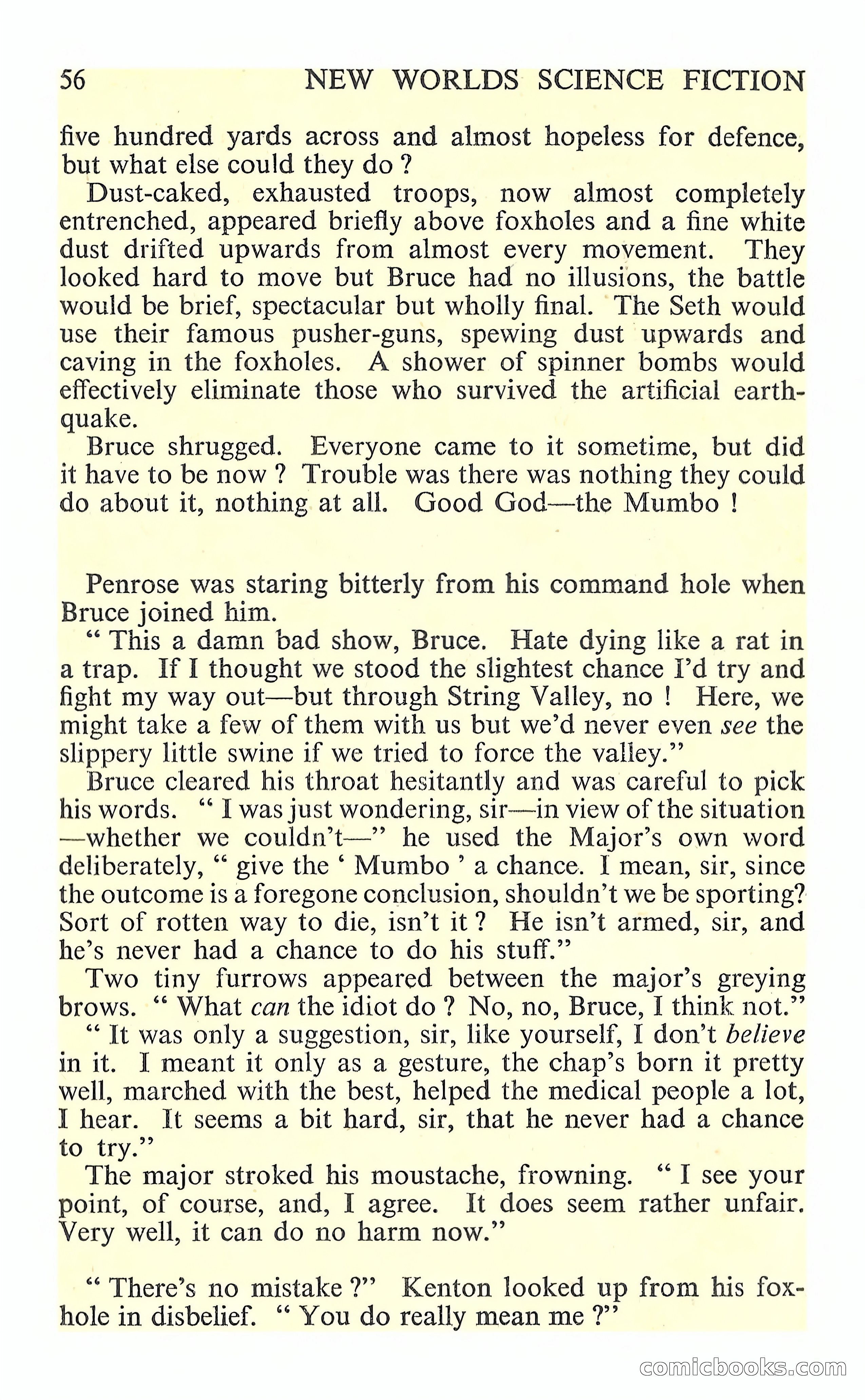 New Worlds Science Fiction No. 90 — page 58 of 132
