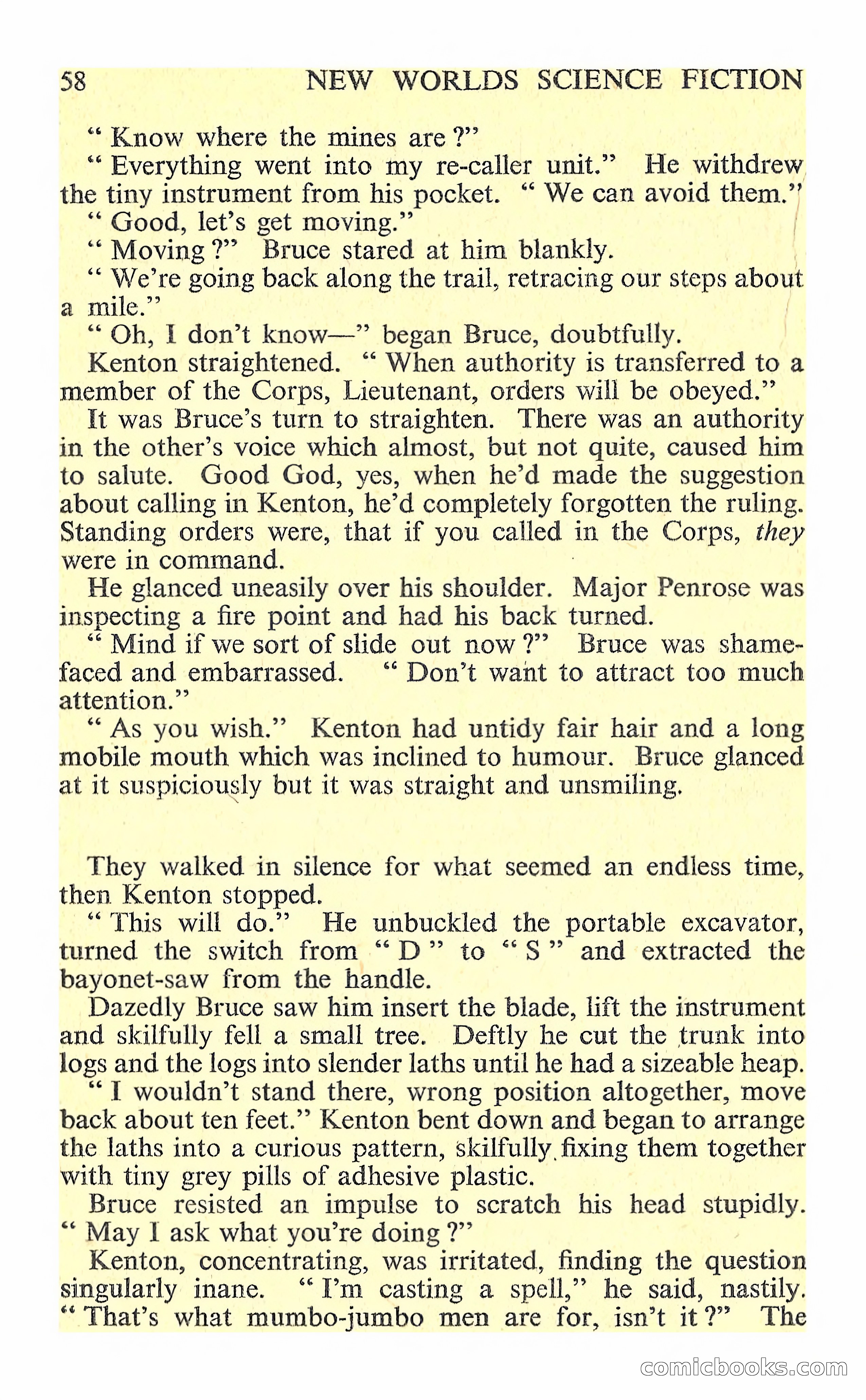 New Worlds Science Fiction No. 90 — page 60 of 132