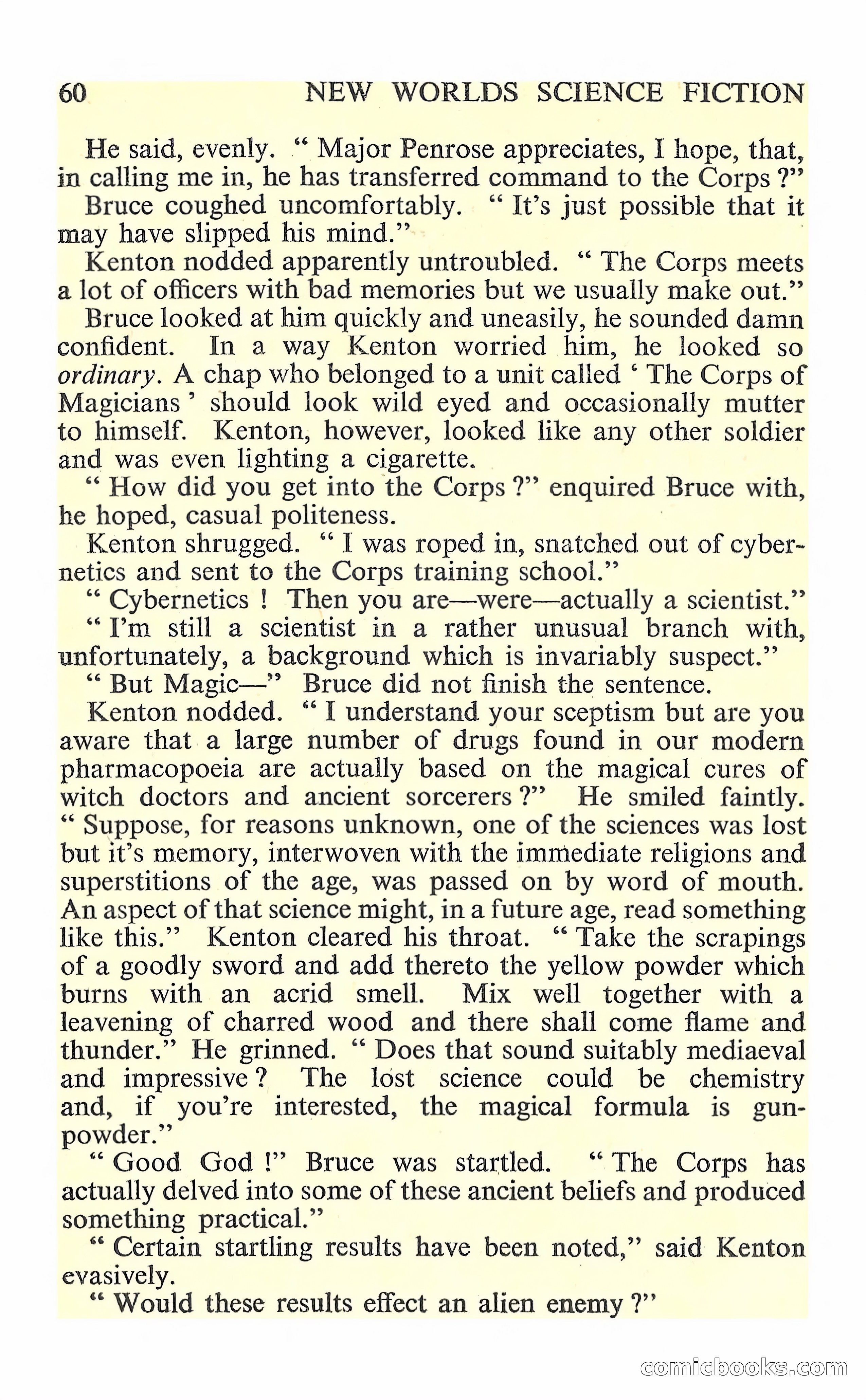 New Worlds Science Fiction No. 90 — page 62 of 132