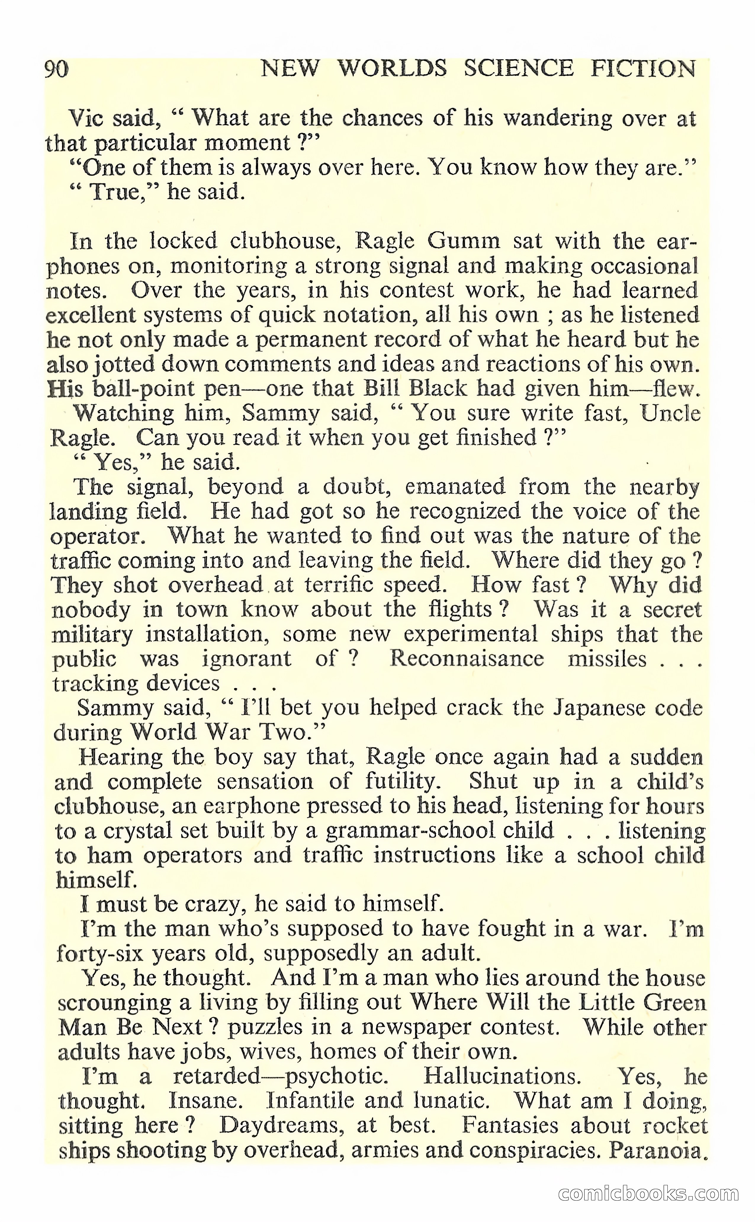 New Worlds Science Fiction No. 90 — page 92 of 132