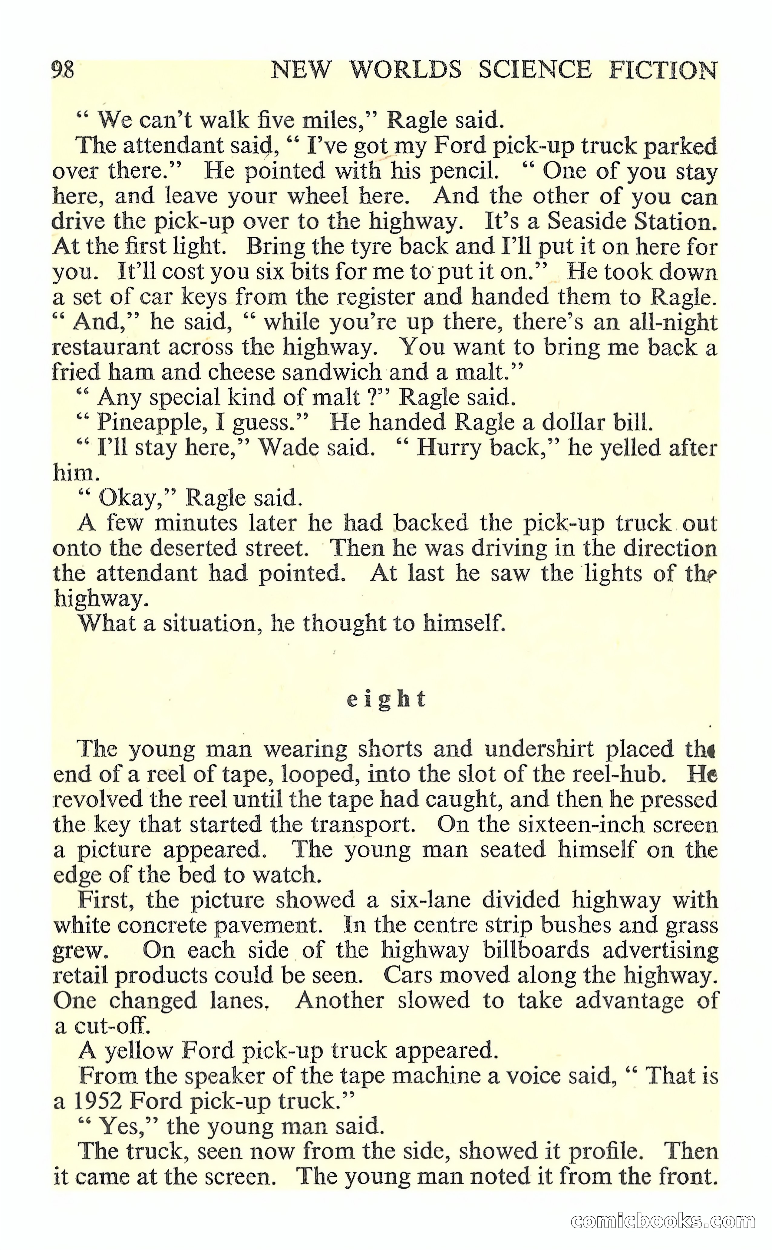 New Worlds Science Fiction No. 90 — page 100 of 132