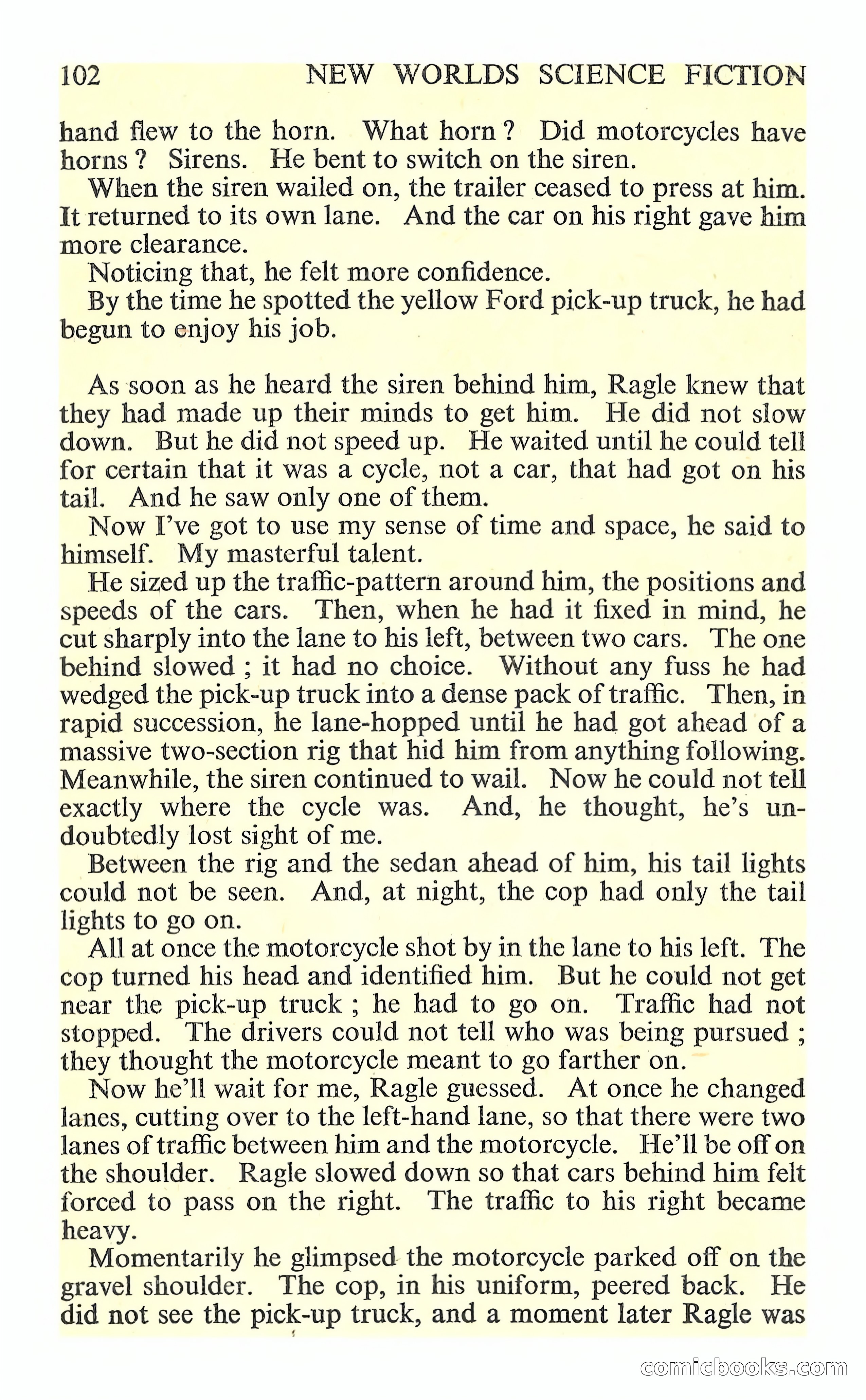 New Worlds Science Fiction No. 90 — page 104 of 132