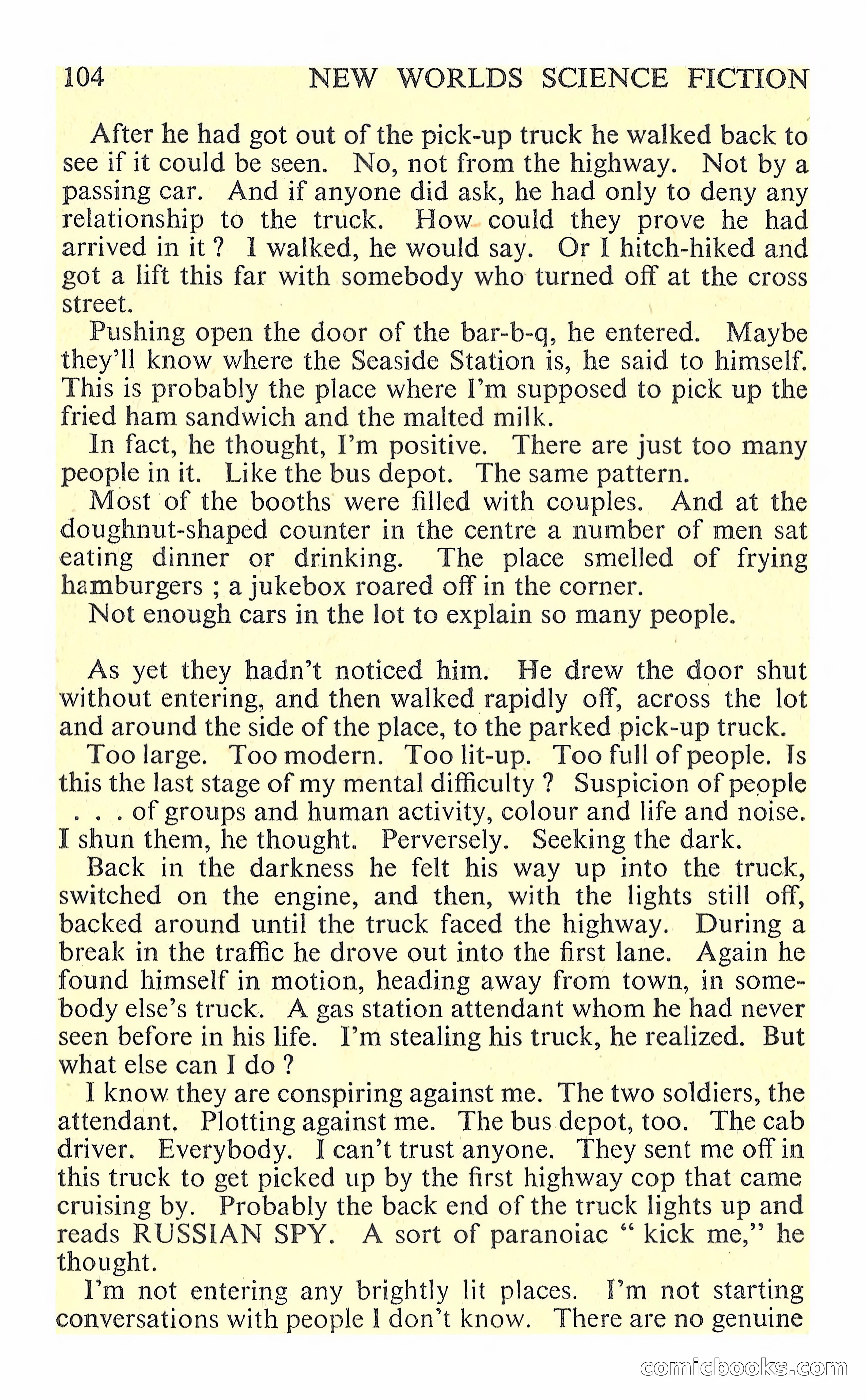 New Worlds Science Fiction No. 90 — page 106 of 132