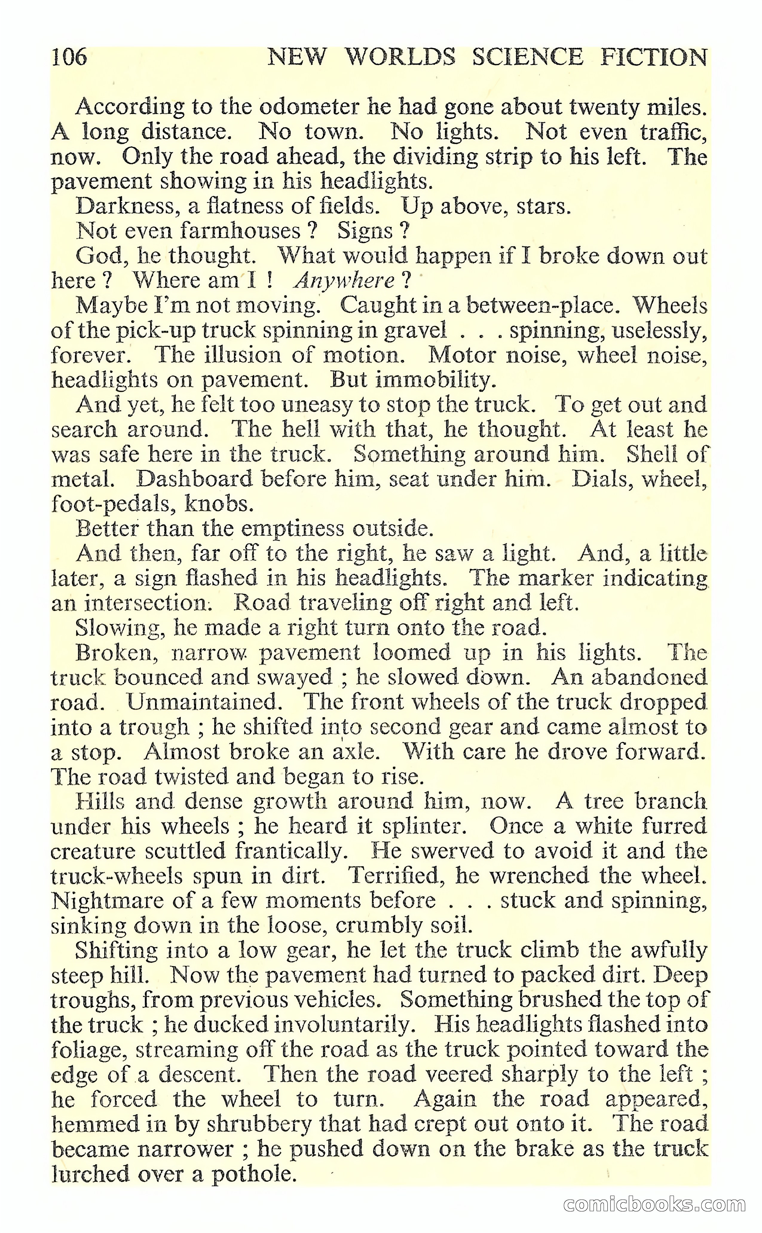 New Worlds Science Fiction No. 90 — page 108 of 132
