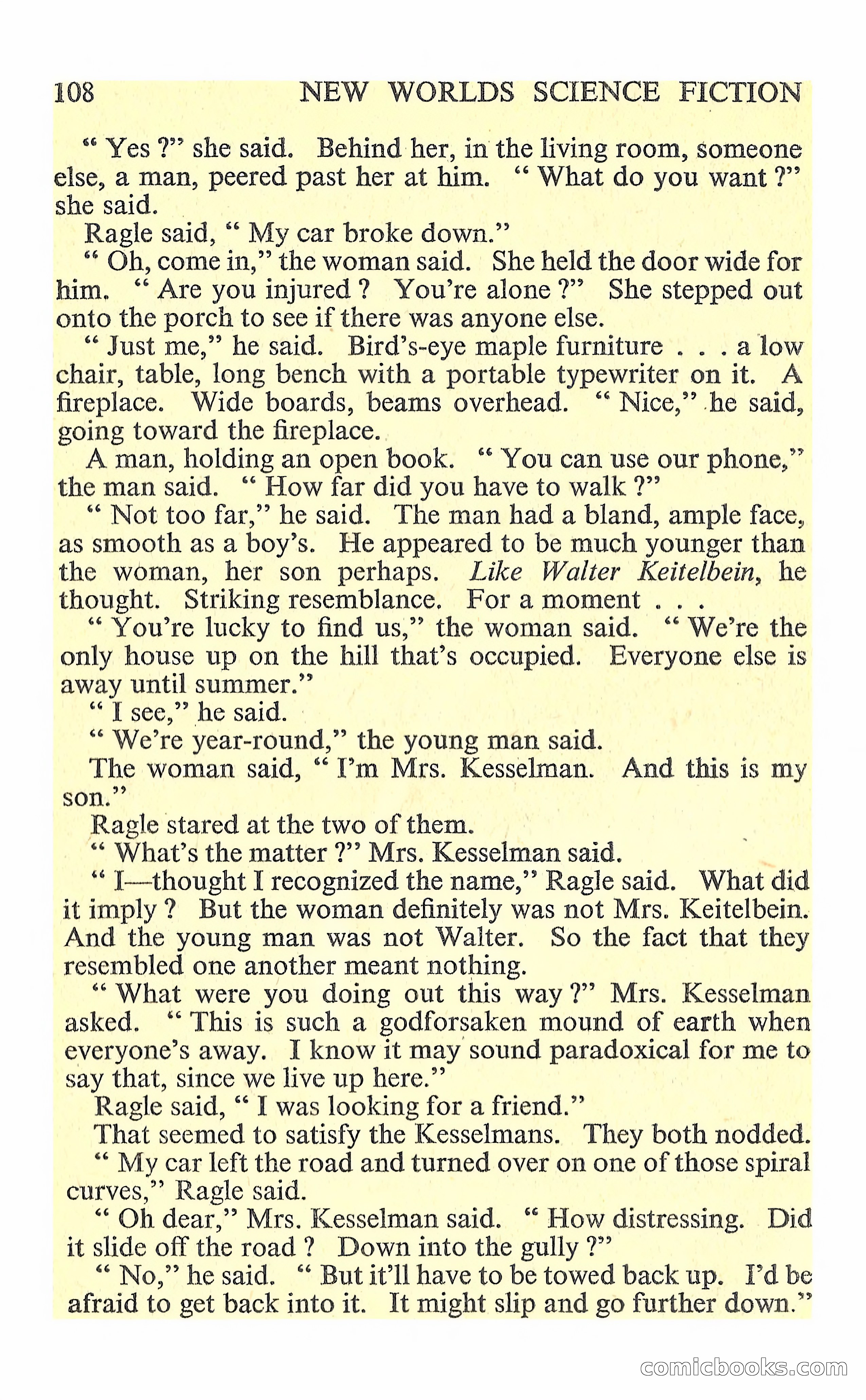 New Worlds Science Fiction No. 90 — page 110 of 132