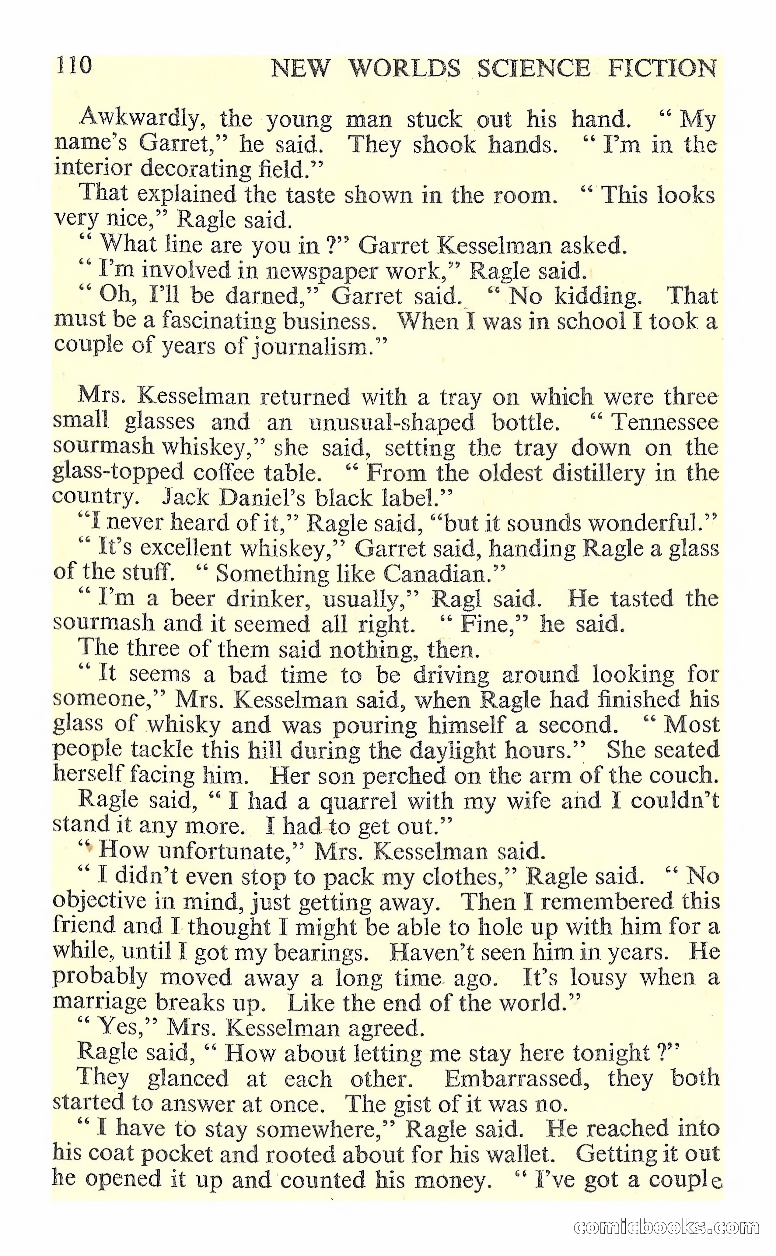 New Worlds Science Fiction No. 90 — page 112 of 132