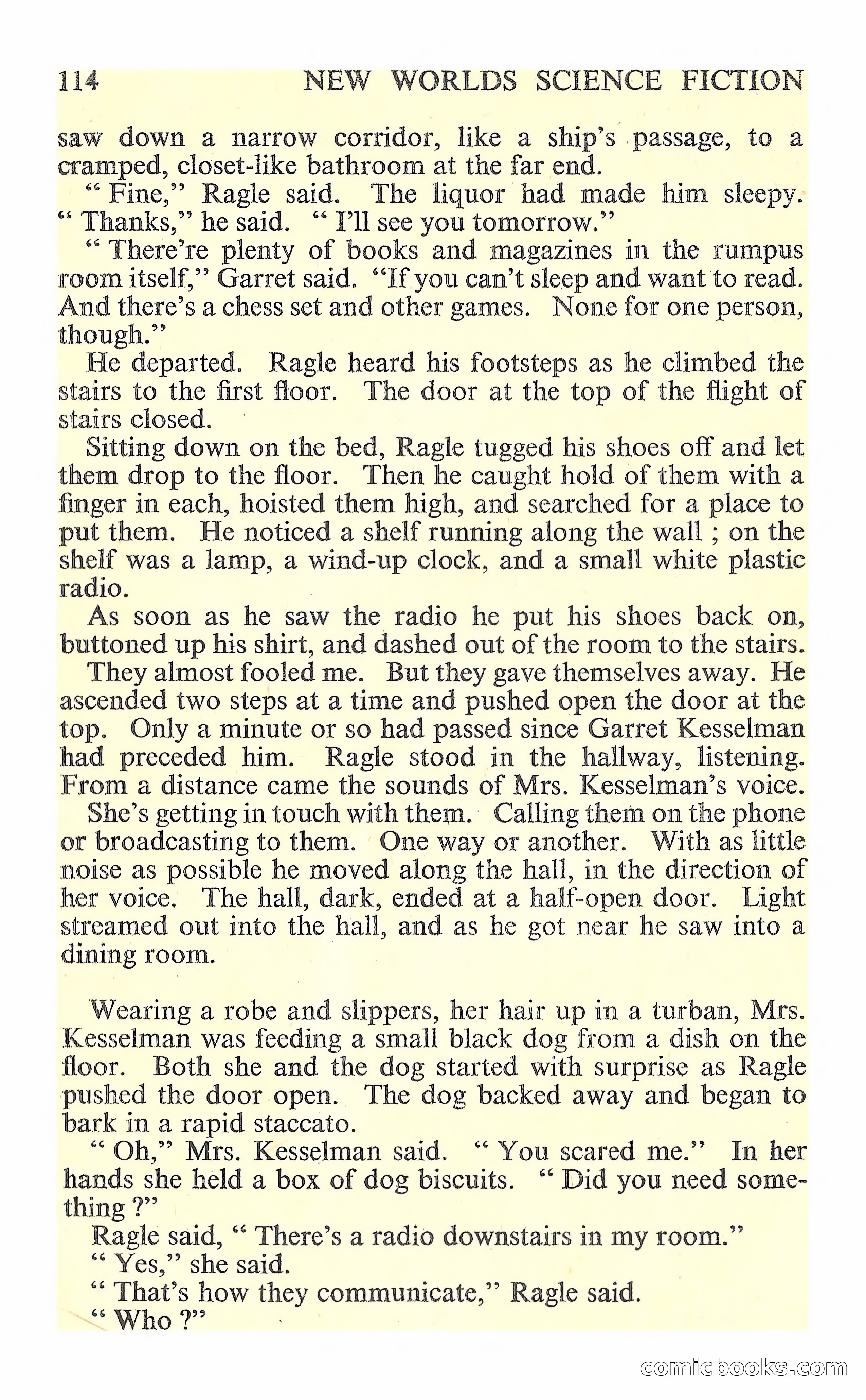 New Worlds Science Fiction No. 90 — page 116 of 132