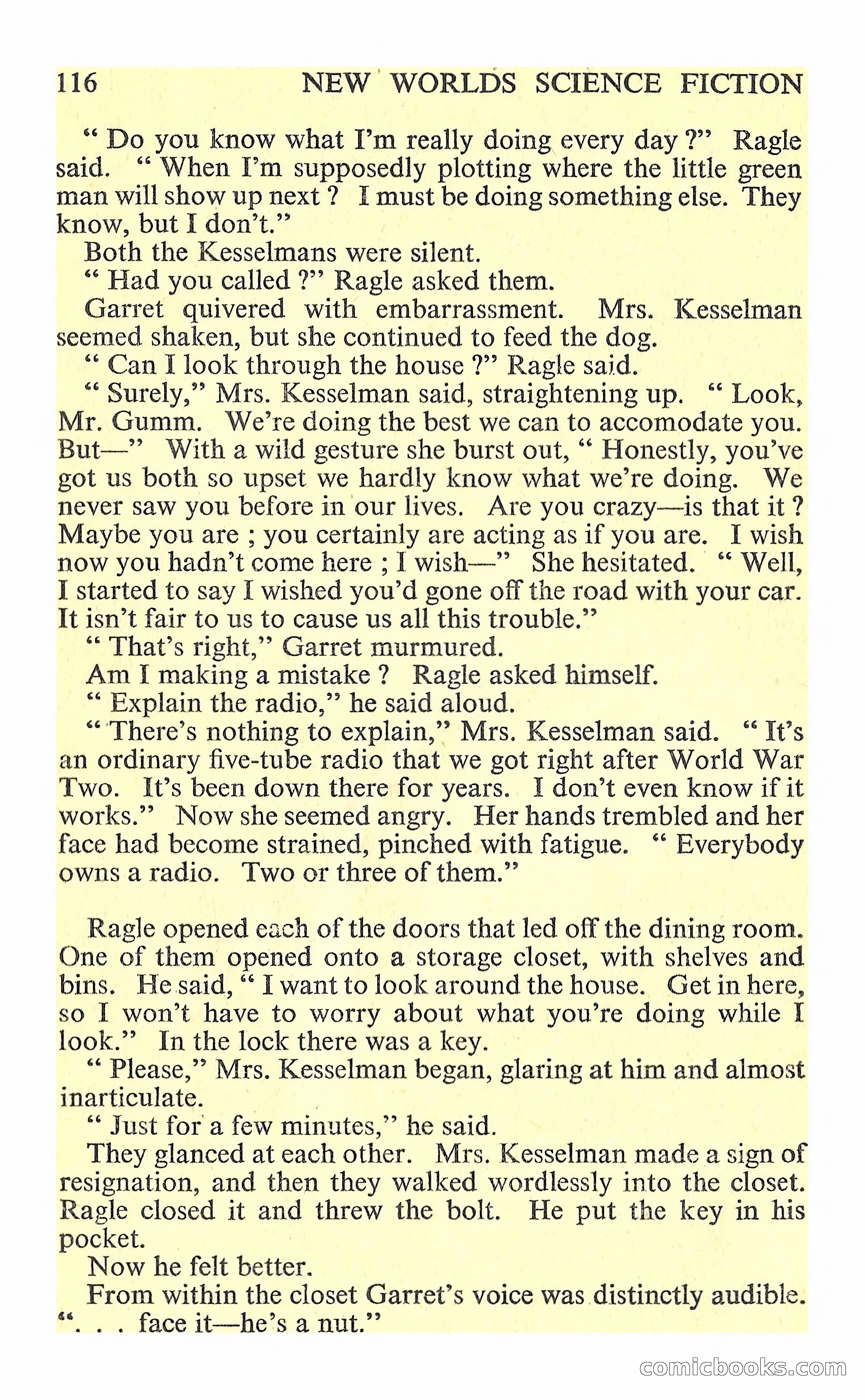 New Worlds Science Fiction No. 90 — page 118 of 132