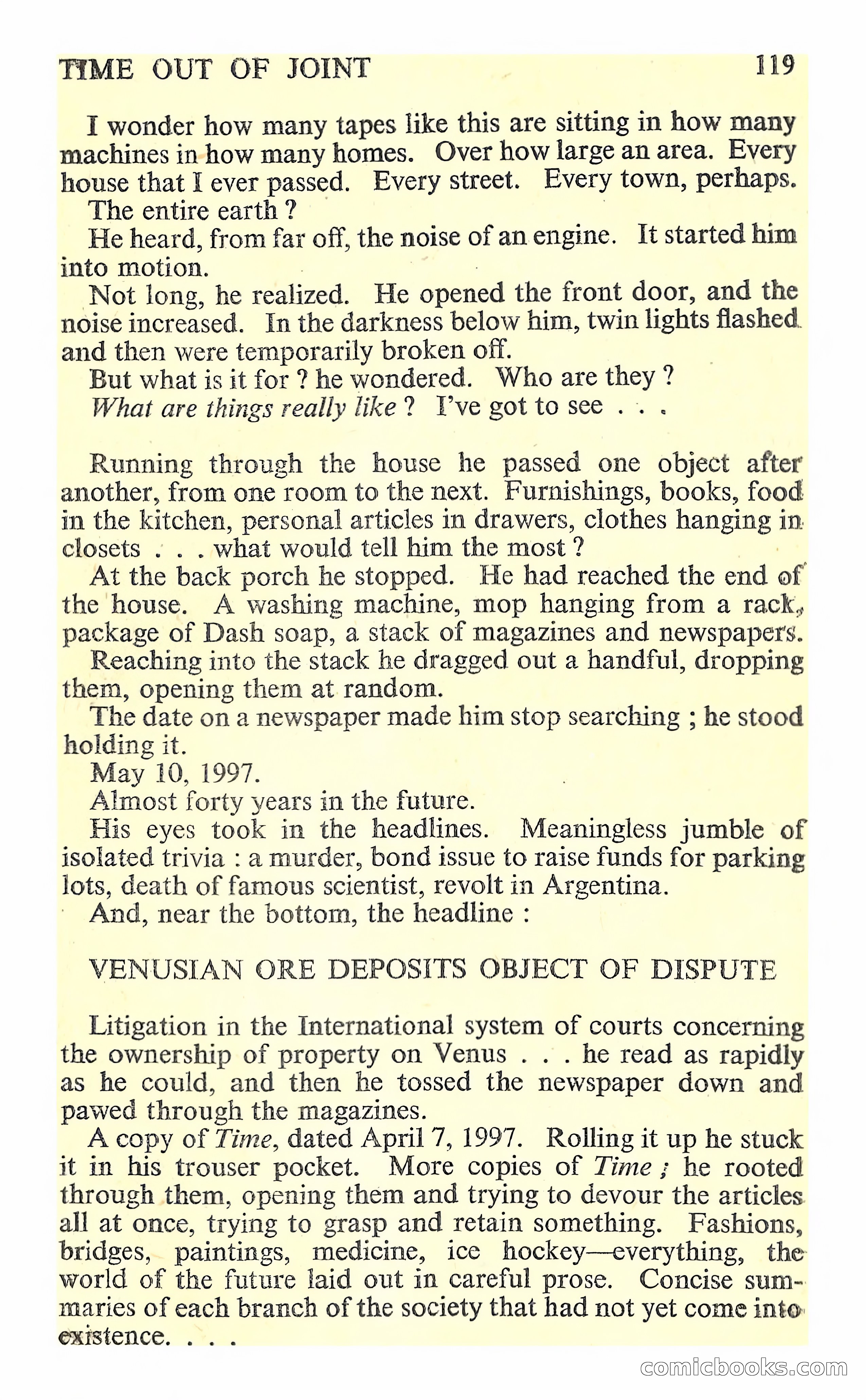 New Worlds Science Fiction No. 90 — page 121 of 132
