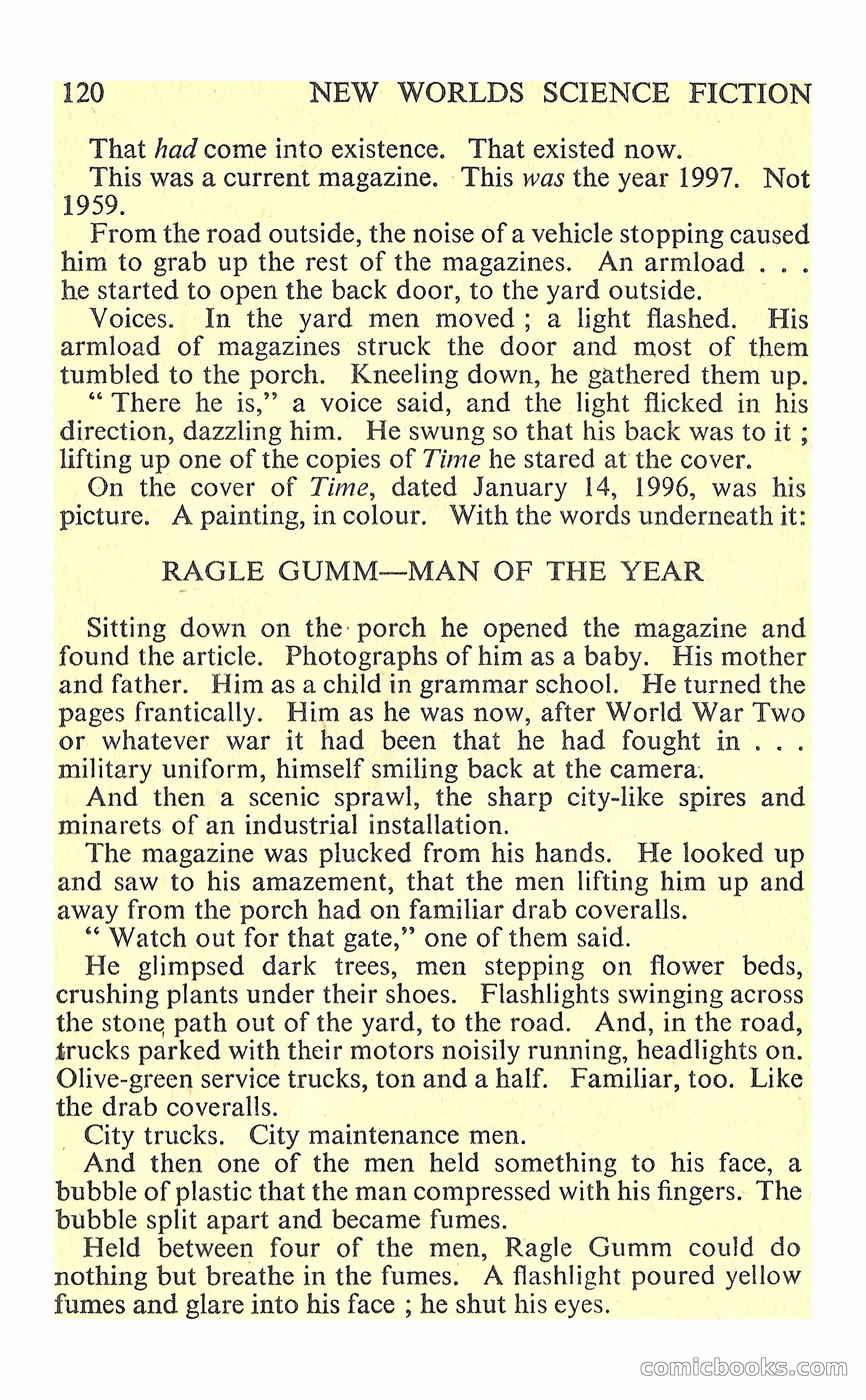 New Worlds Science Fiction No. 90 — page 122 of 132