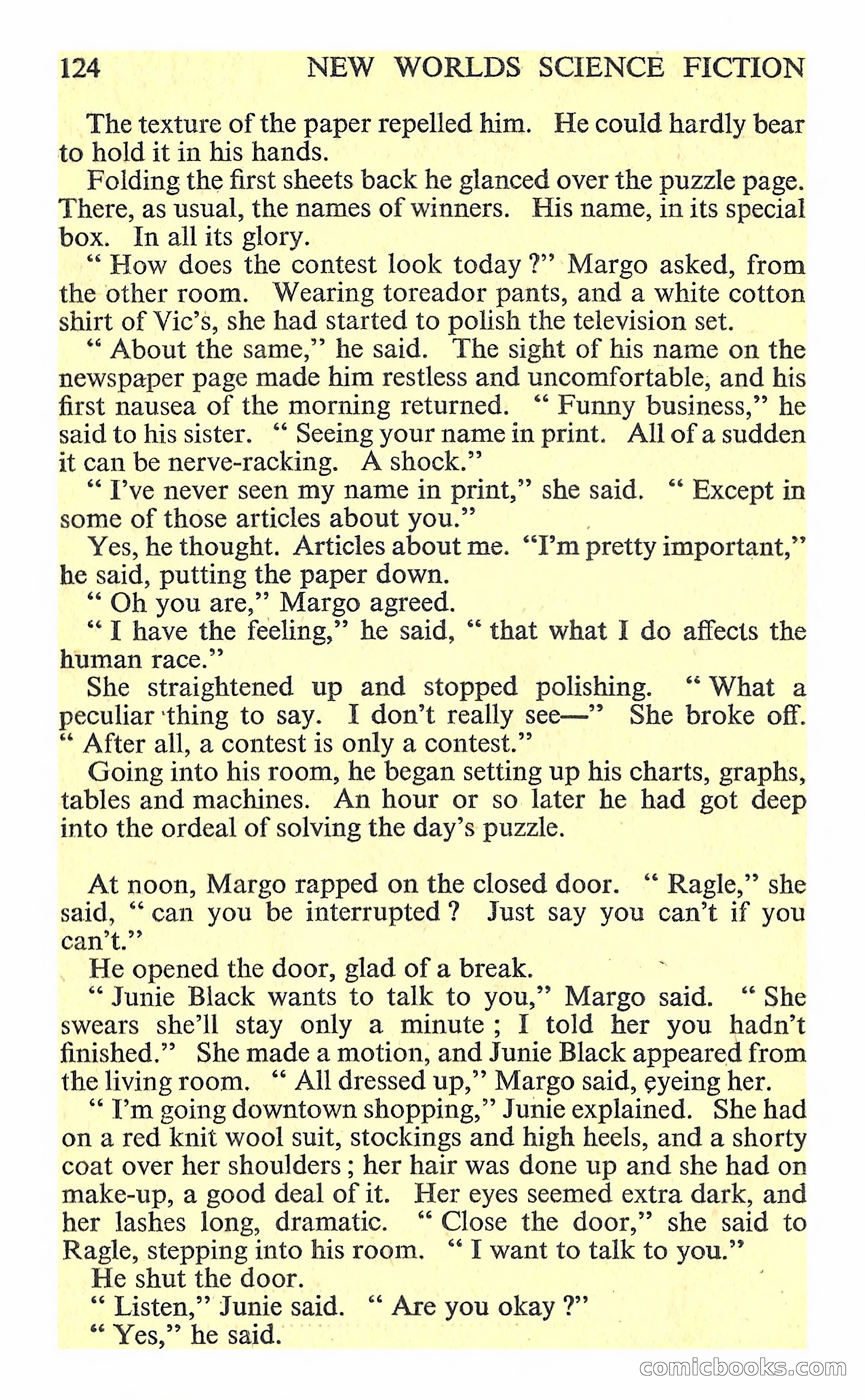 New Worlds Science Fiction No. 90 — page 126 of 132