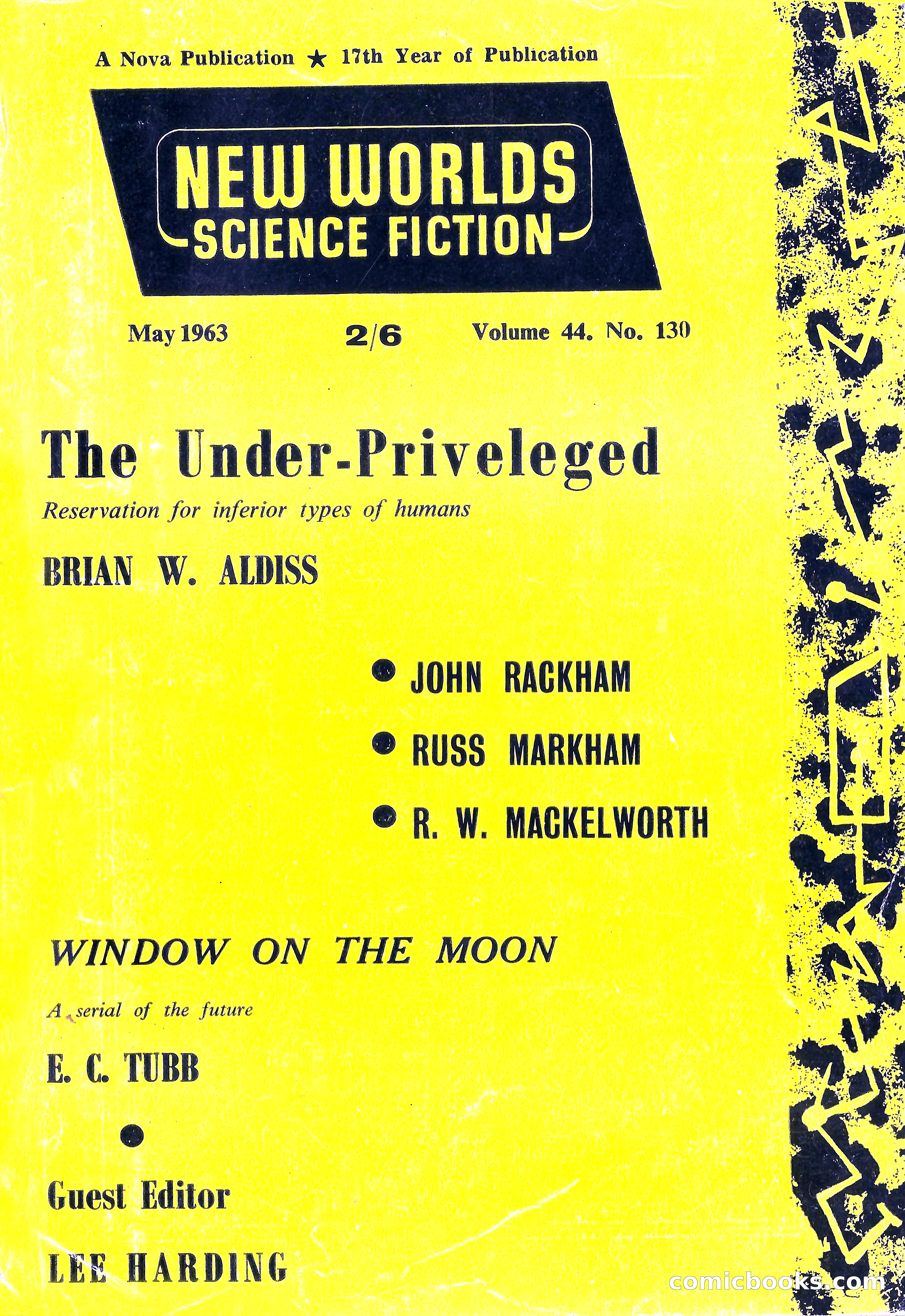 New Worlds Science Fiction, Volume 44, No. 130 — page 1 of 132