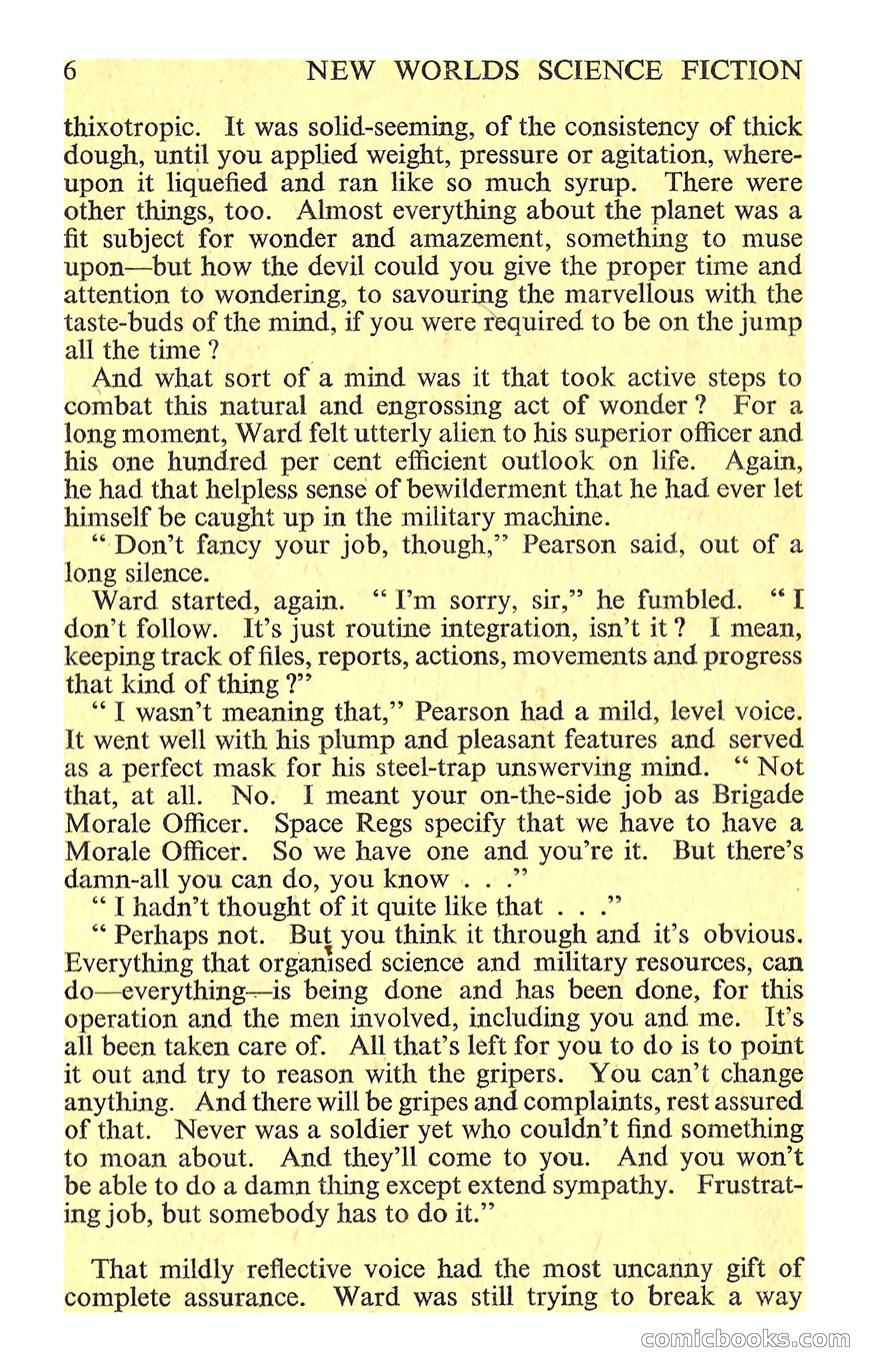 New Worlds Science Fiction, Volume 44, No. 130 — page 8 of 132