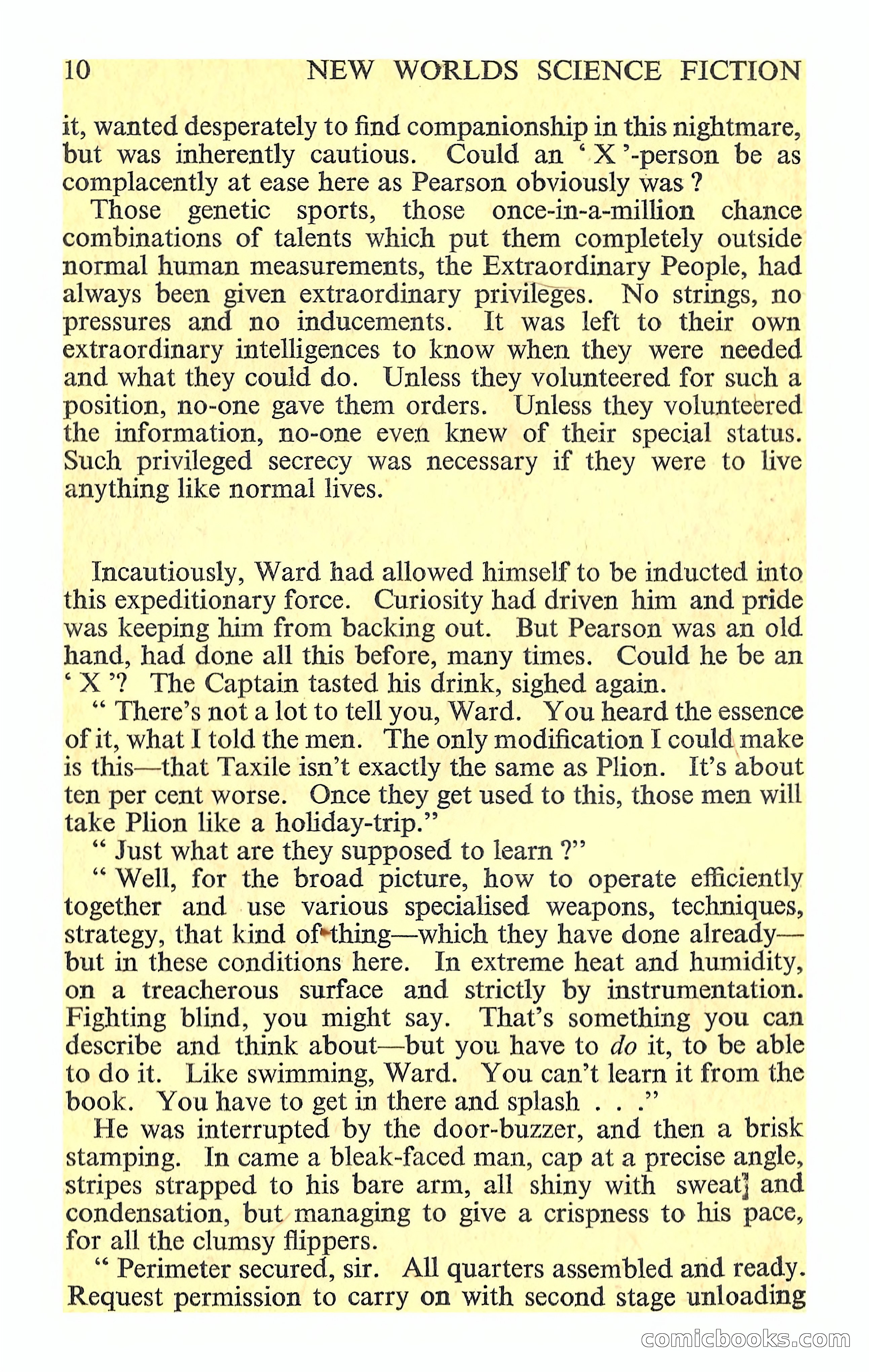 New Worlds Science Fiction, Volume 44, No. 130 — page 12 of 132