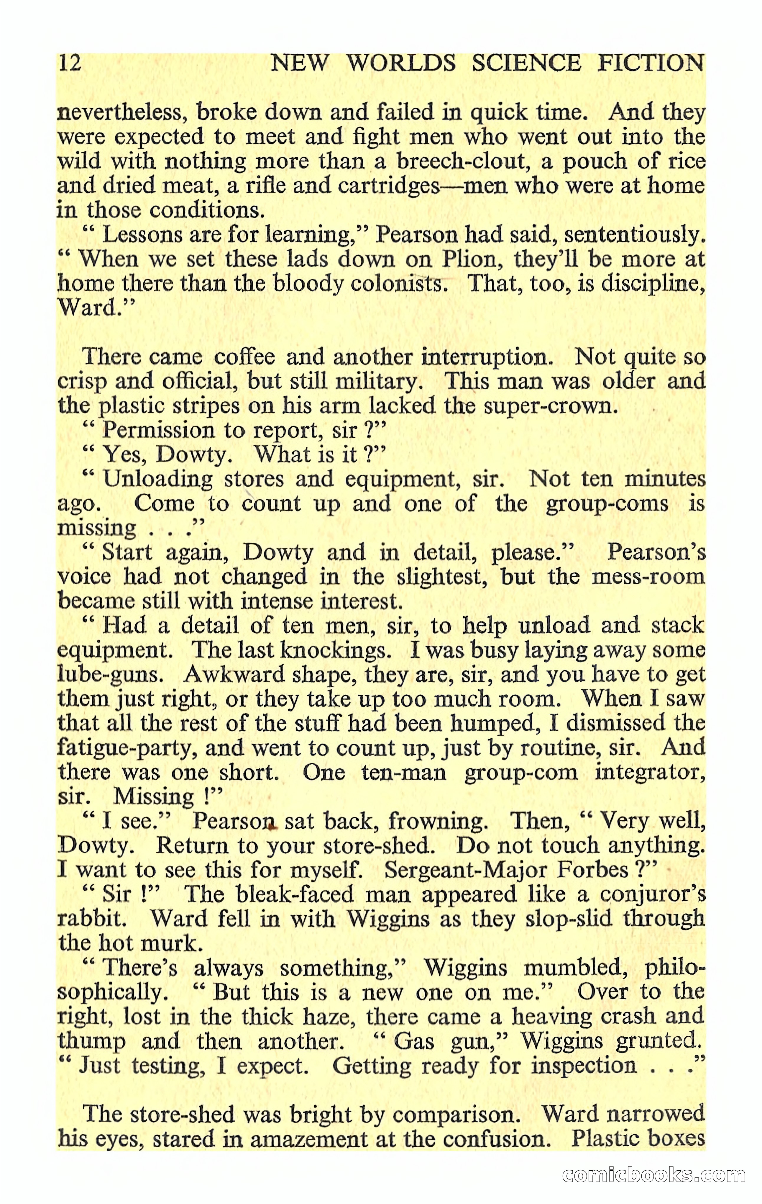 New Worlds Science Fiction, Volume 44, No. 130 — page 14 of 132