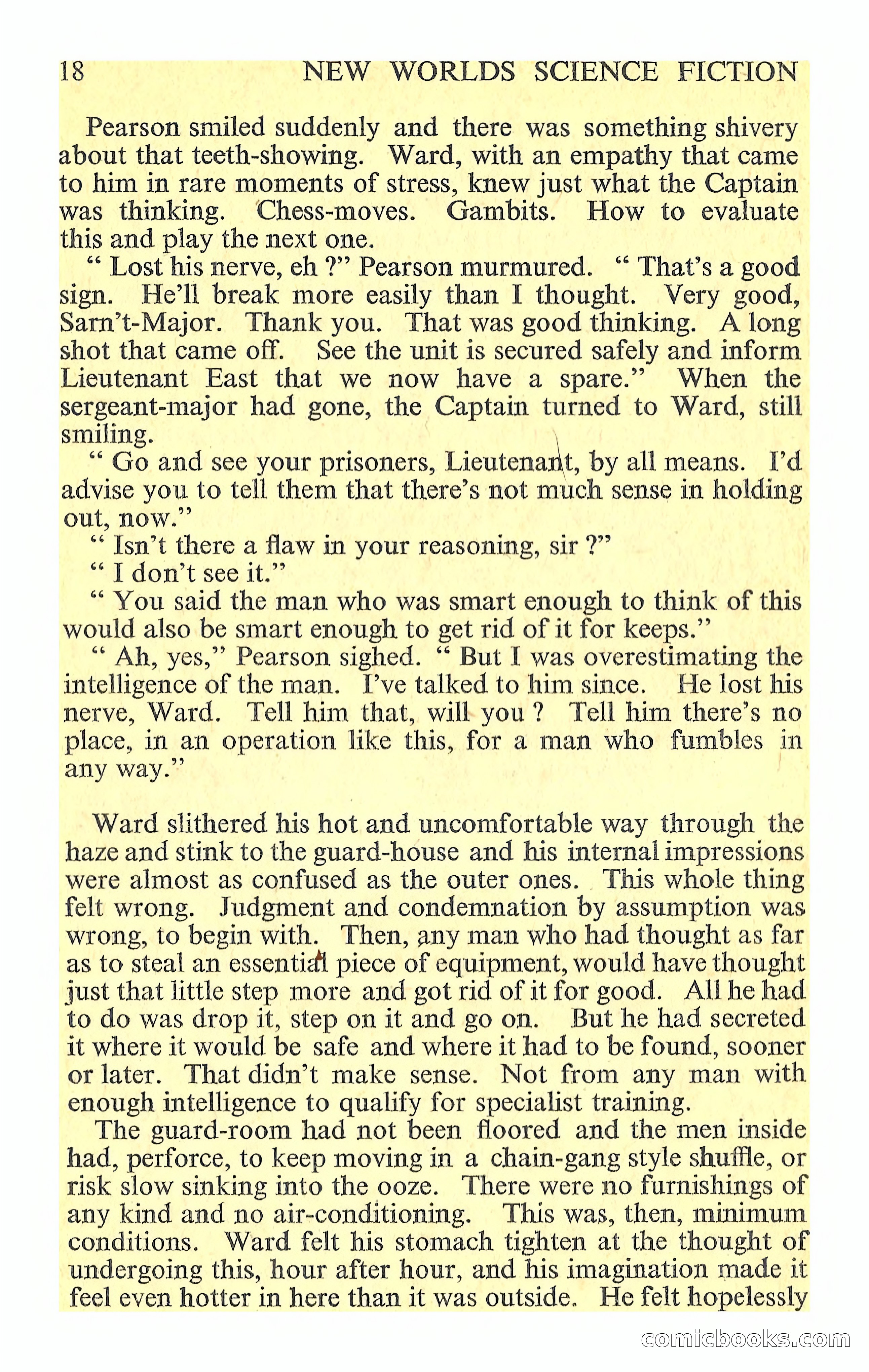 New Worlds Science Fiction, Volume 44, No. 130 — page 20 of 132