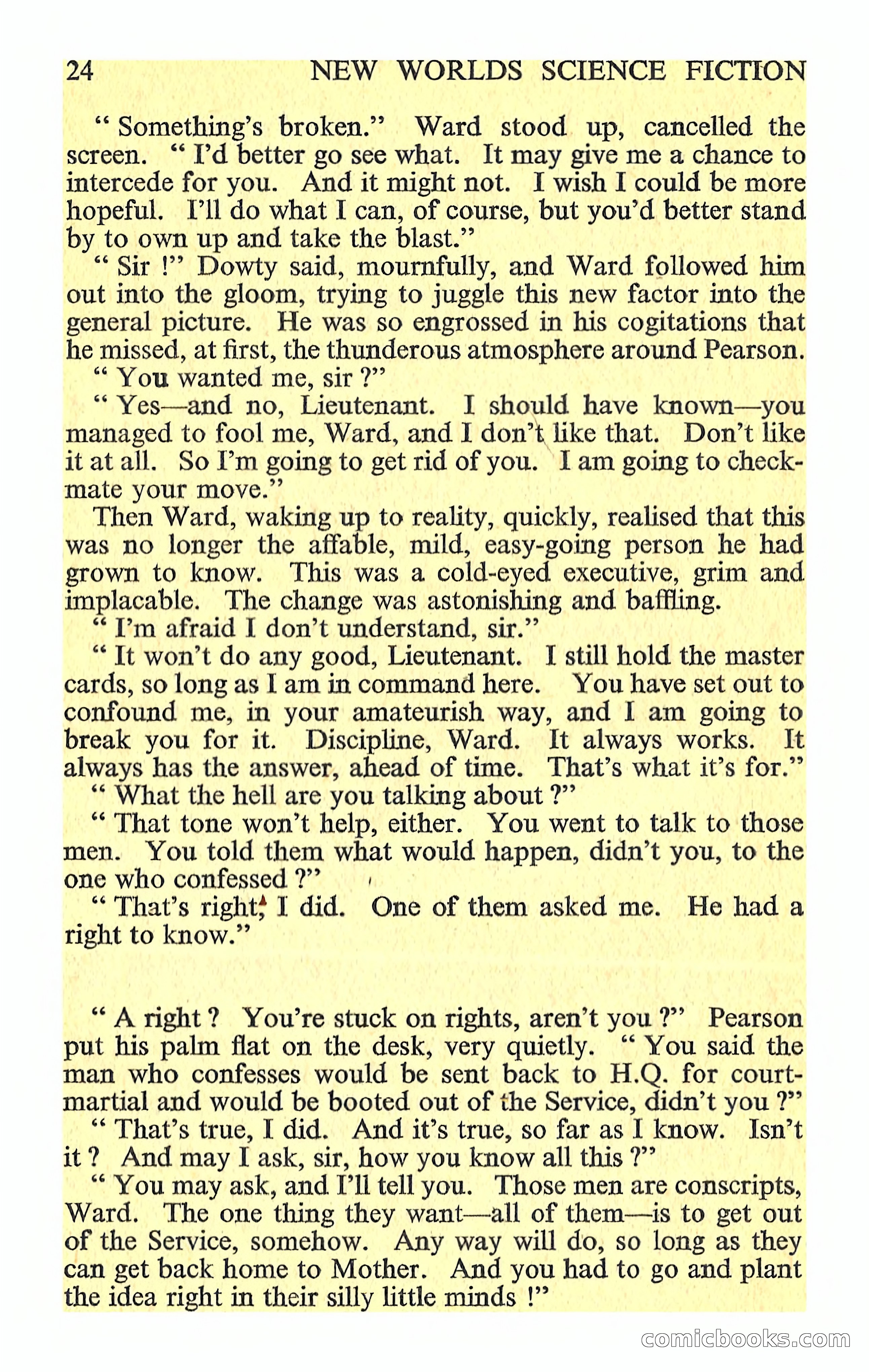 New Worlds Science Fiction, Volume 44, No. 130 — page 26 of 132