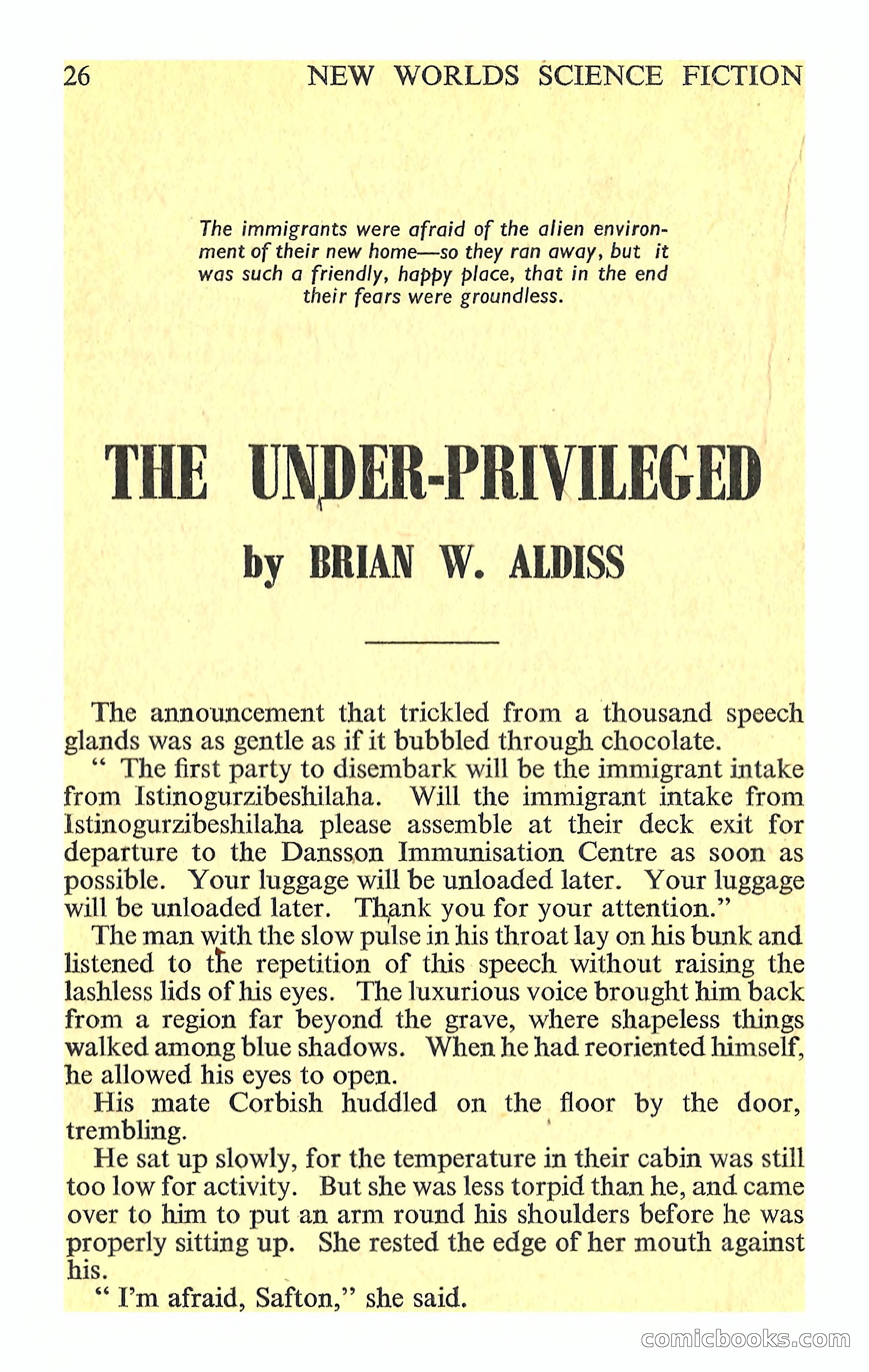New Worlds Science Fiction, Volume 44, No. 130 — page 28 of 132