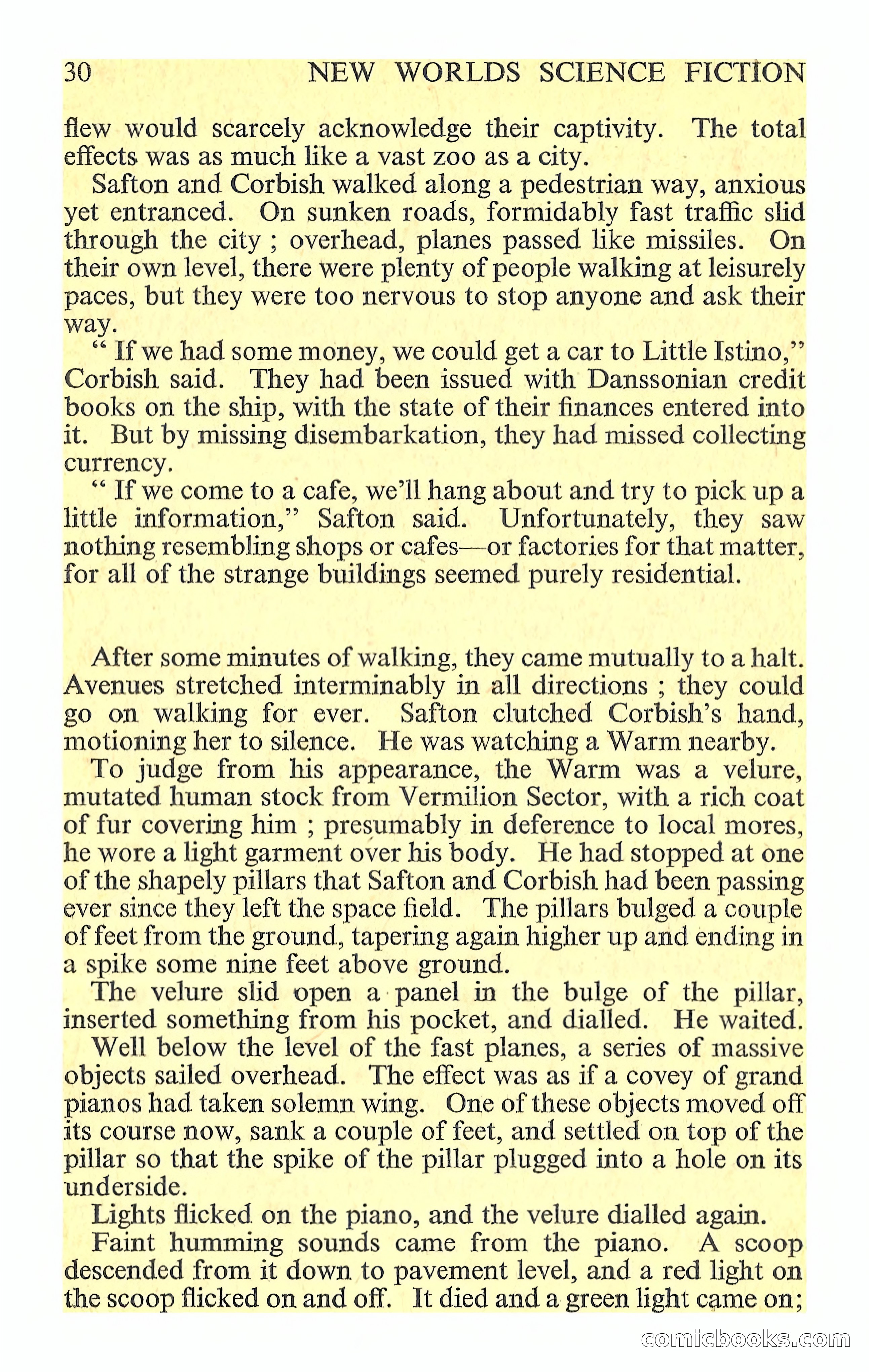 New Worlds Science Fiction, Volume 44, No. 130 — page 32 of 132