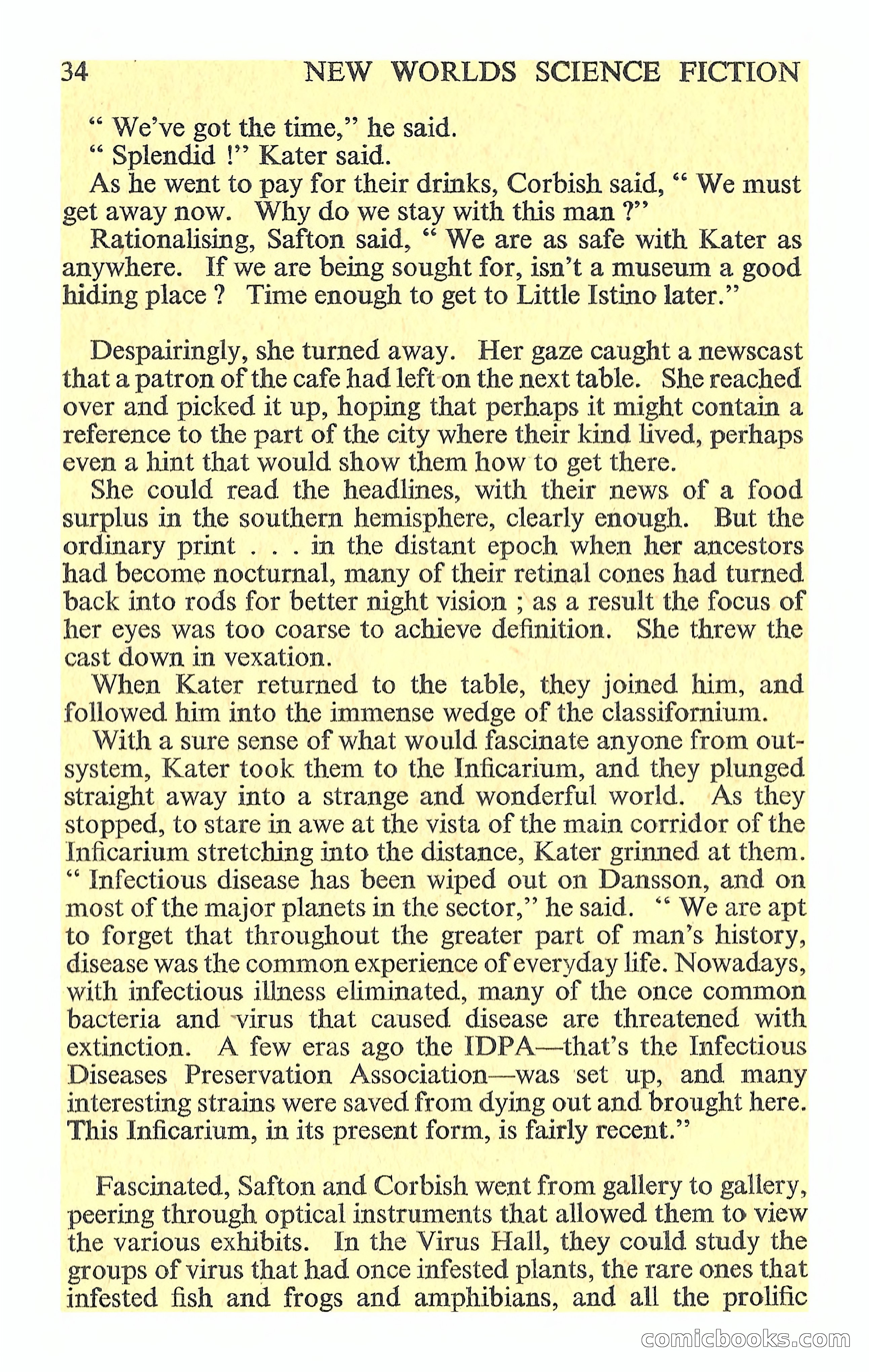 New Worlds Science Fiction, Volume 44, No. 130 — page 36 of 132