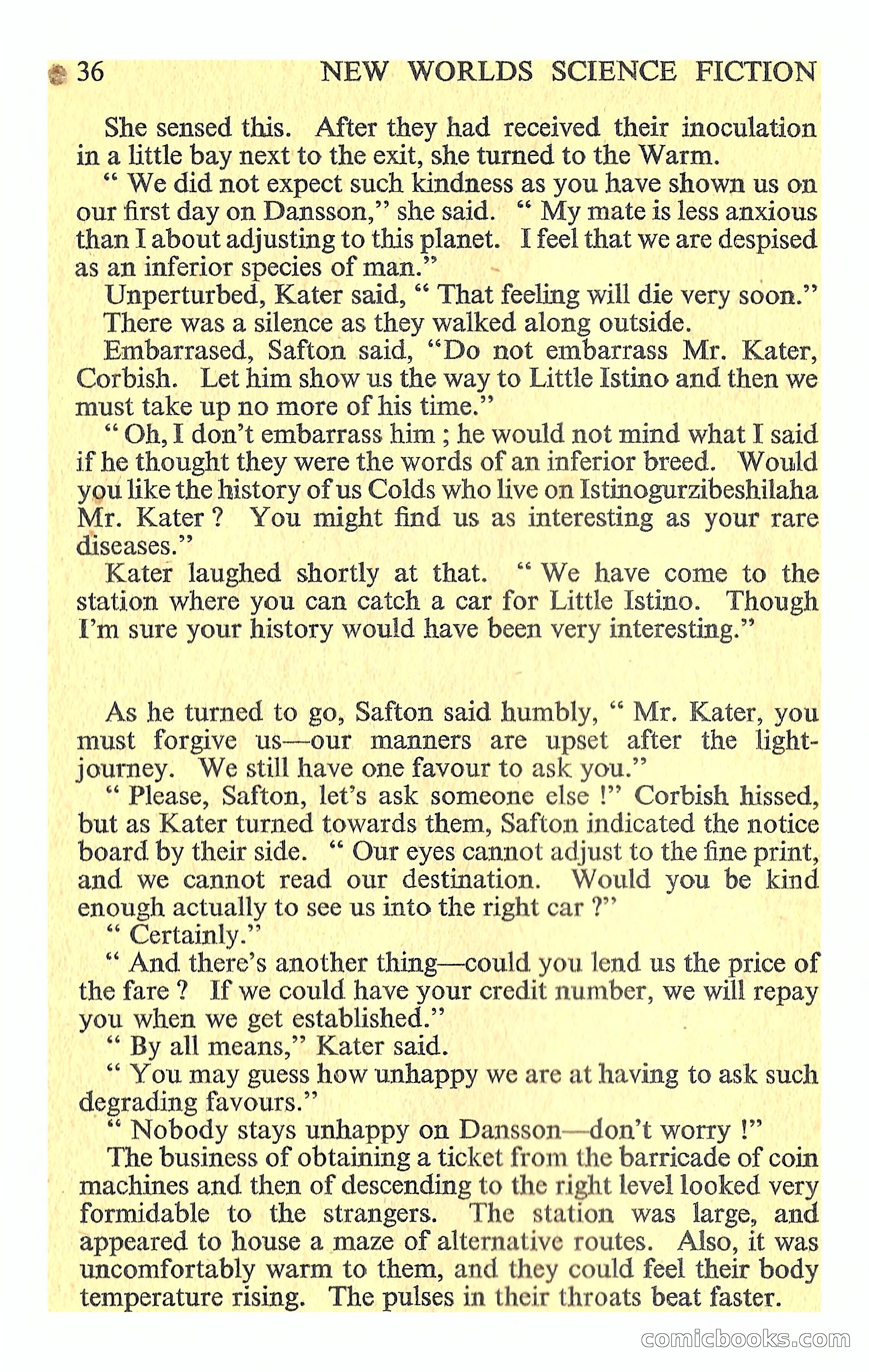 New Worlds Science Fiction, Volume 44, No. 130 — page 38 of 132